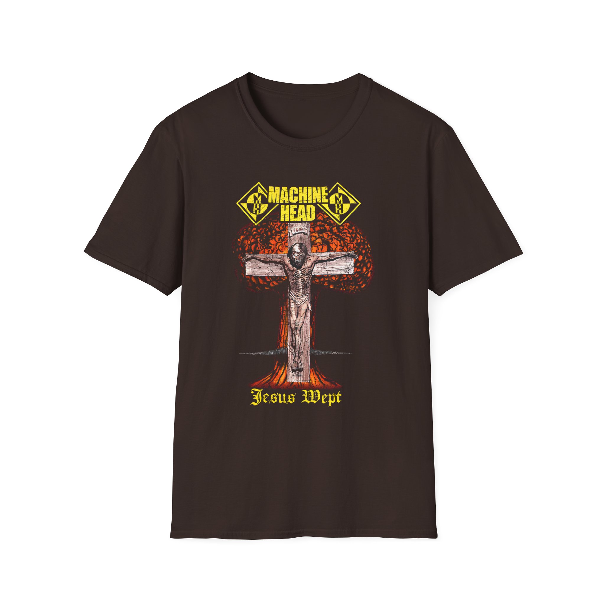 Machine Head Jesus Wept Unisex Softstyle T-Shirt