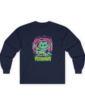 Double Fine Psychic Mystery Unisex Ultra Cotton Long Sleeve Tee