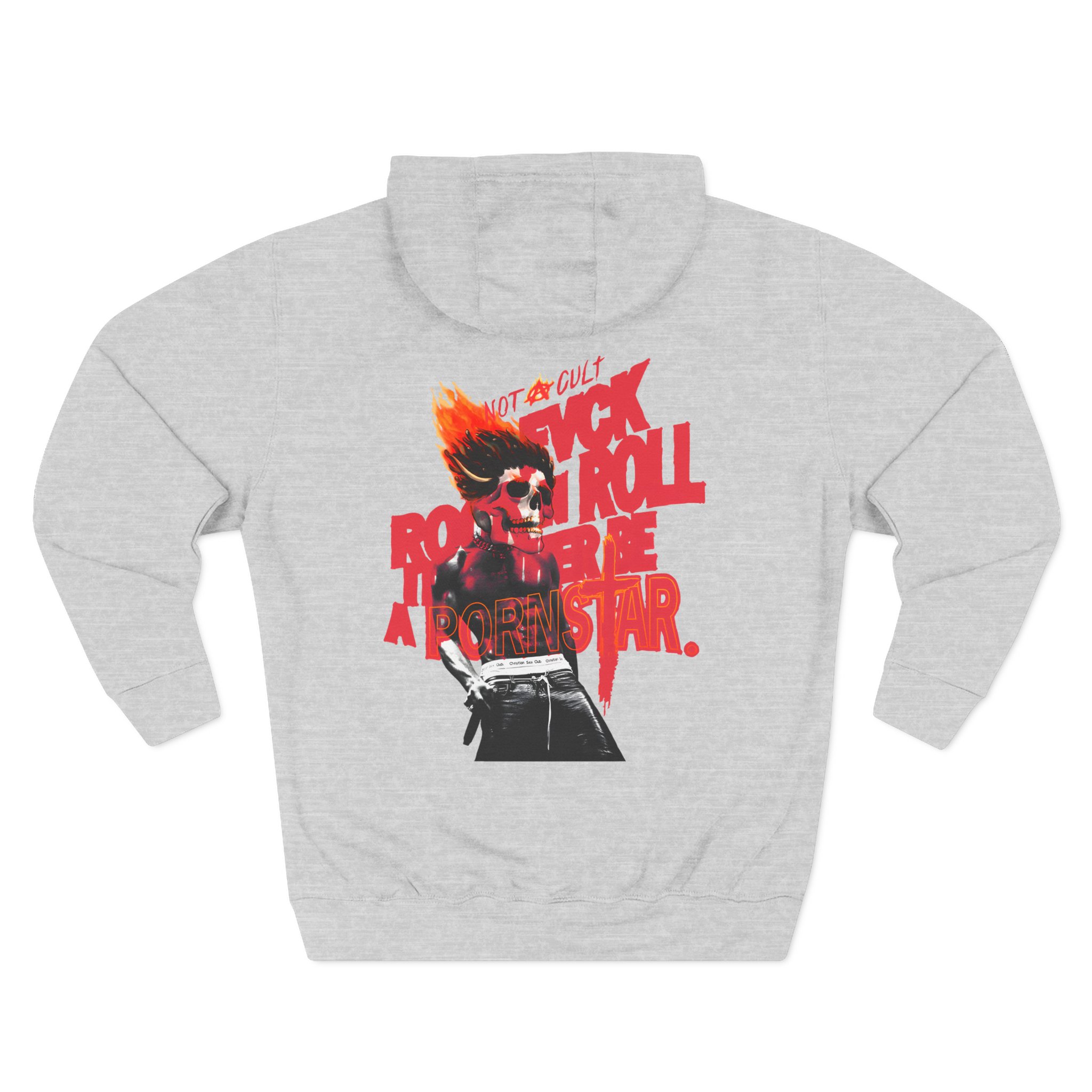 Saint Jhn Fvck Rock and Roll Three-Panel Fleece Hoodie