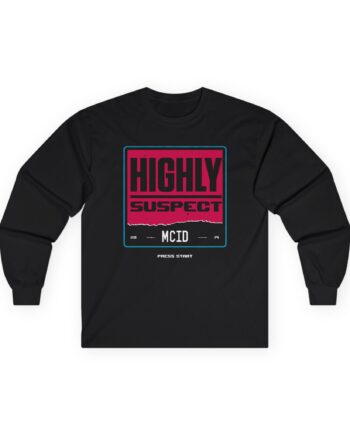 Highly Suspect Press Start Unisex Ultra Cotton Long Sleeve Tee