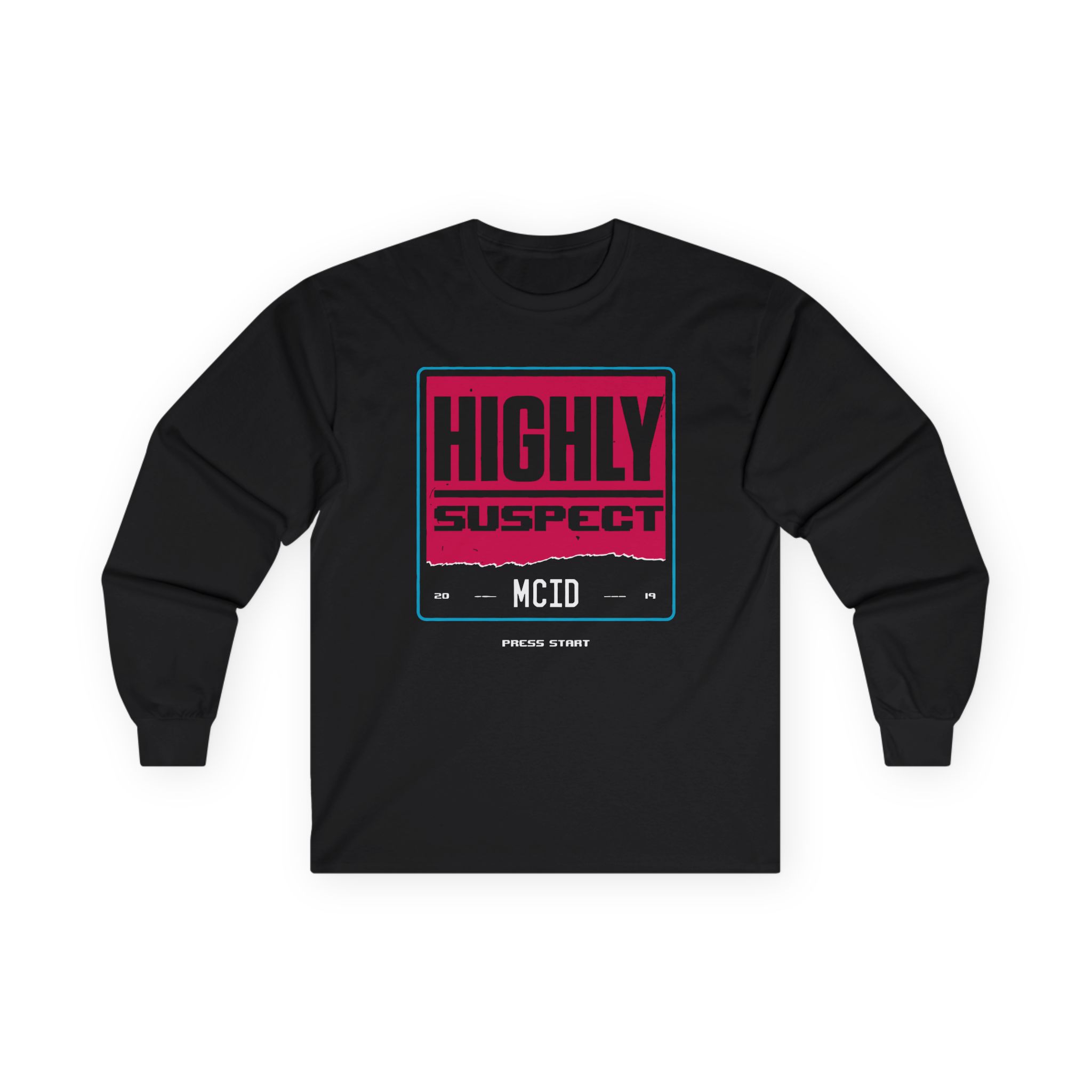 Highly Suspect Press Start Unisex Ultra Cotton Long Sleeve Tee