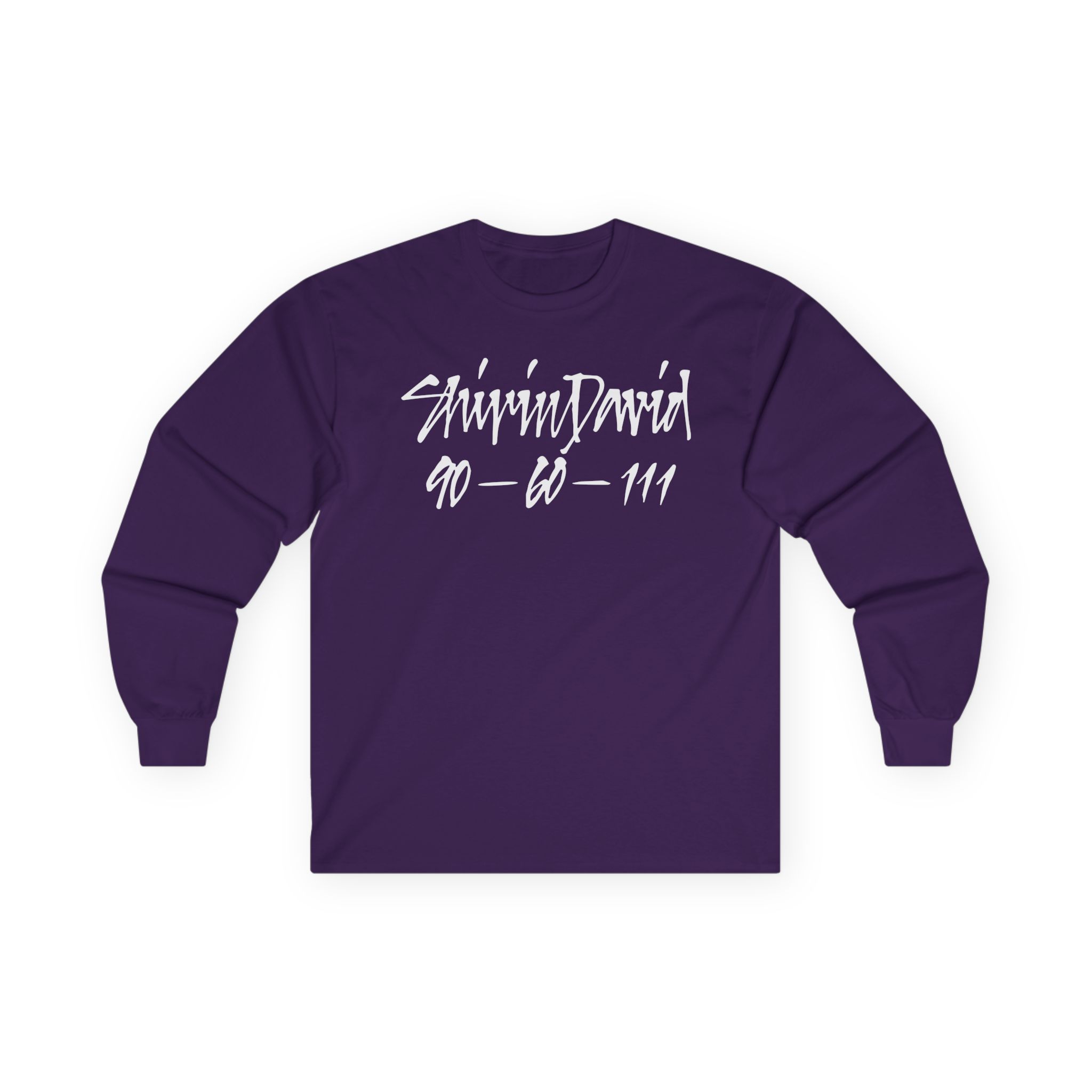 Shirin David 90-60-111 Text - Unisex Ultra Cotton Long Sleeve Tee