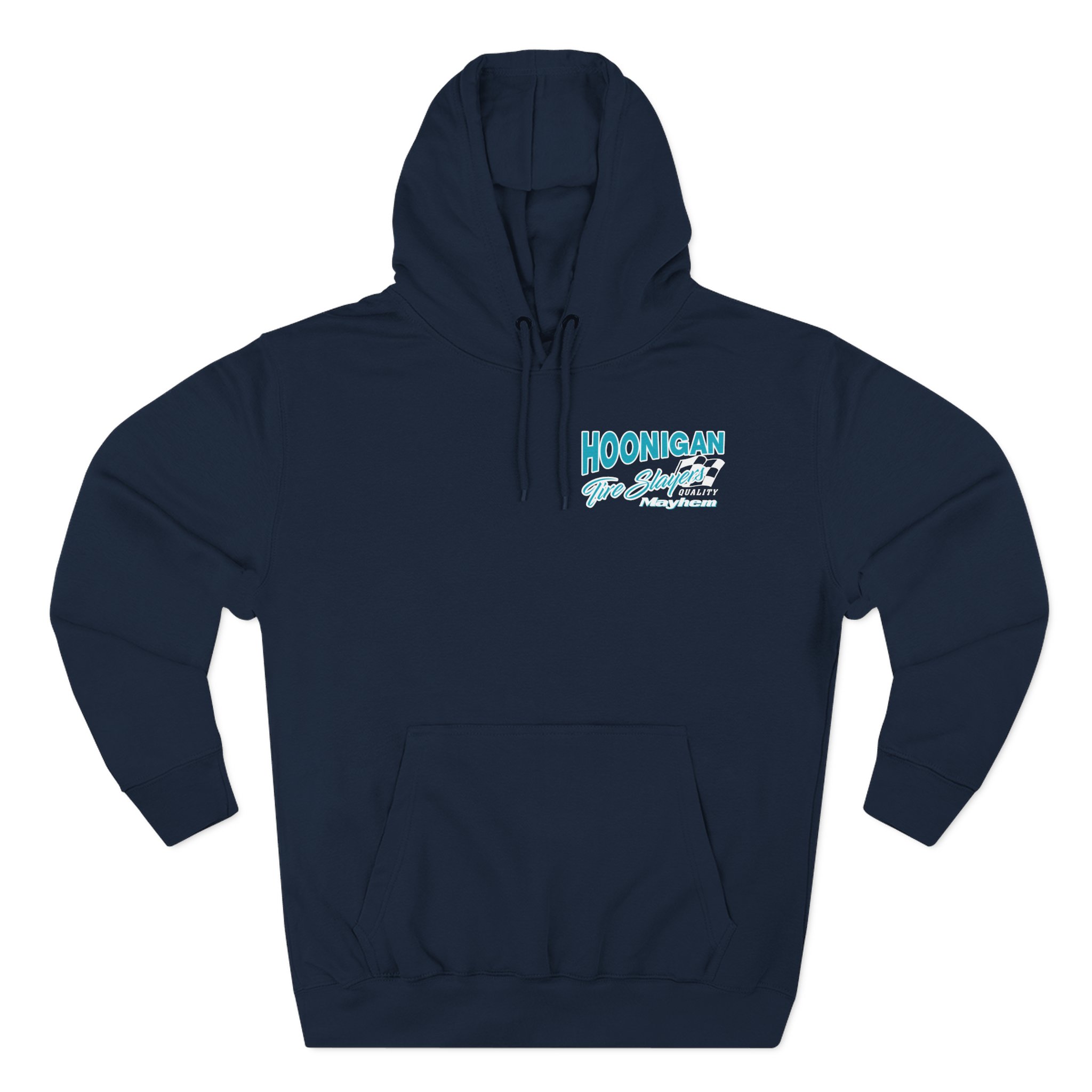 Ken Block Hoonigan 86 Tire Slayers Three-Panel Fleece Hoodie