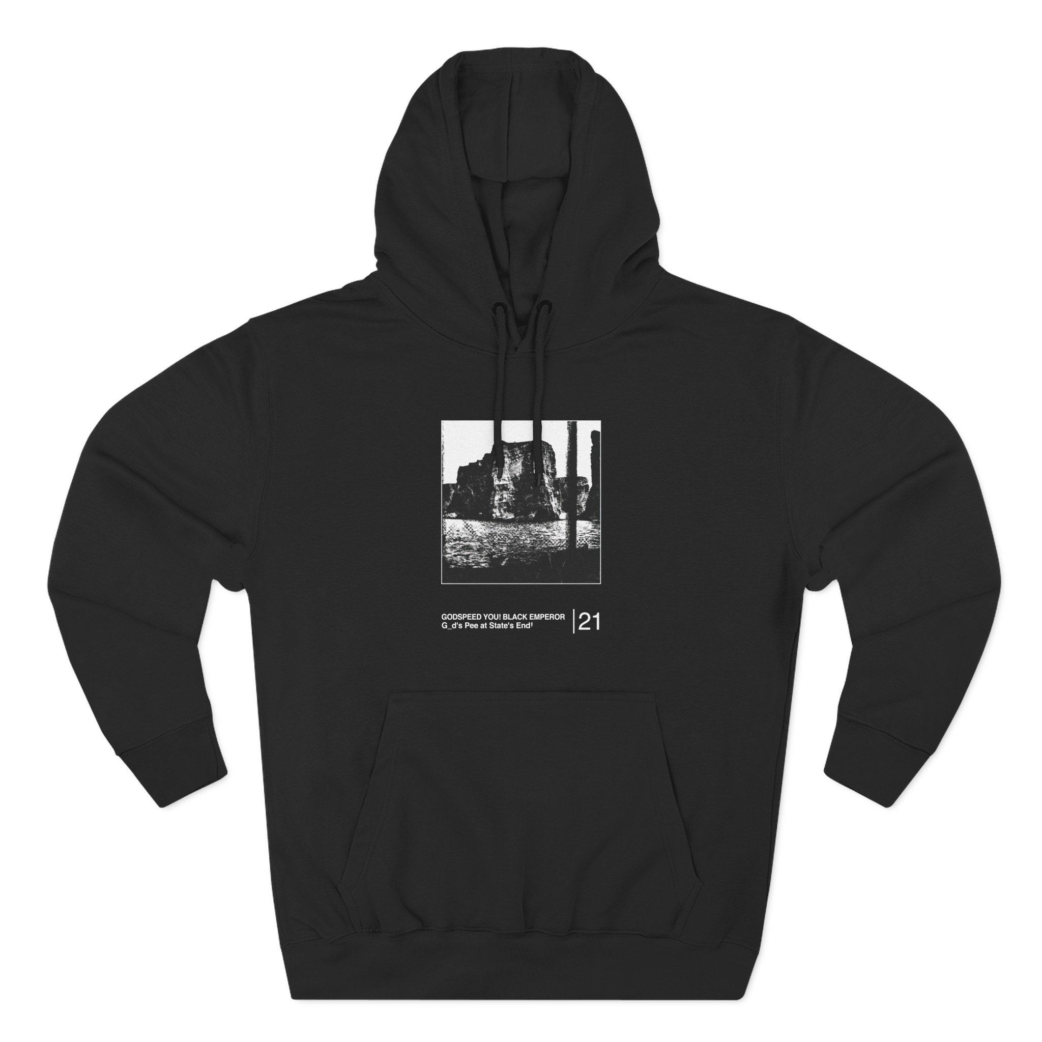 Godspeed You! Black Emperor God's Pee at State's End! Three-Panel Fleece Hoodie