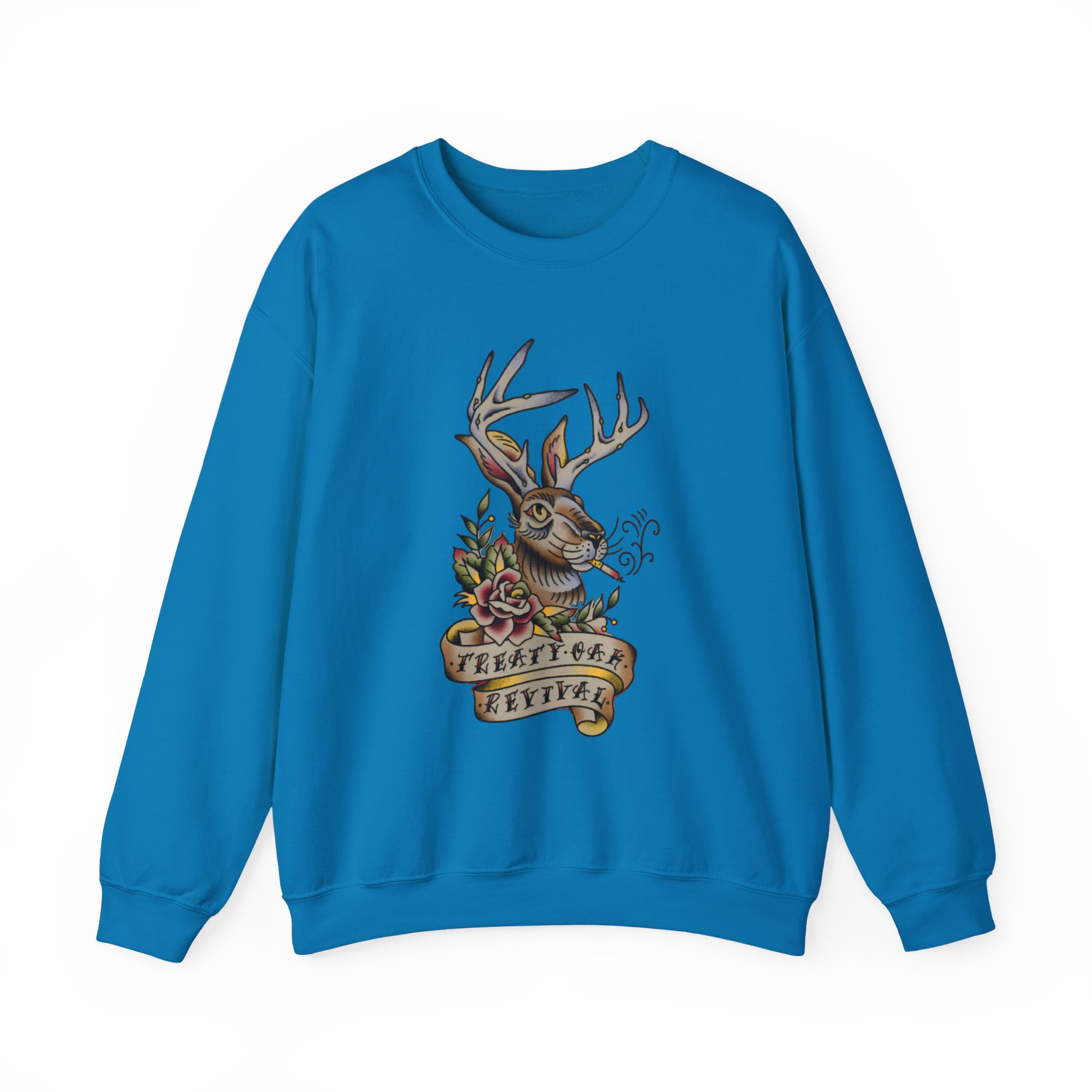 Treaty Oak Revival Jack Rabbit Unisex Heavy Blendâ„¢ Crewneck Sweatshirt