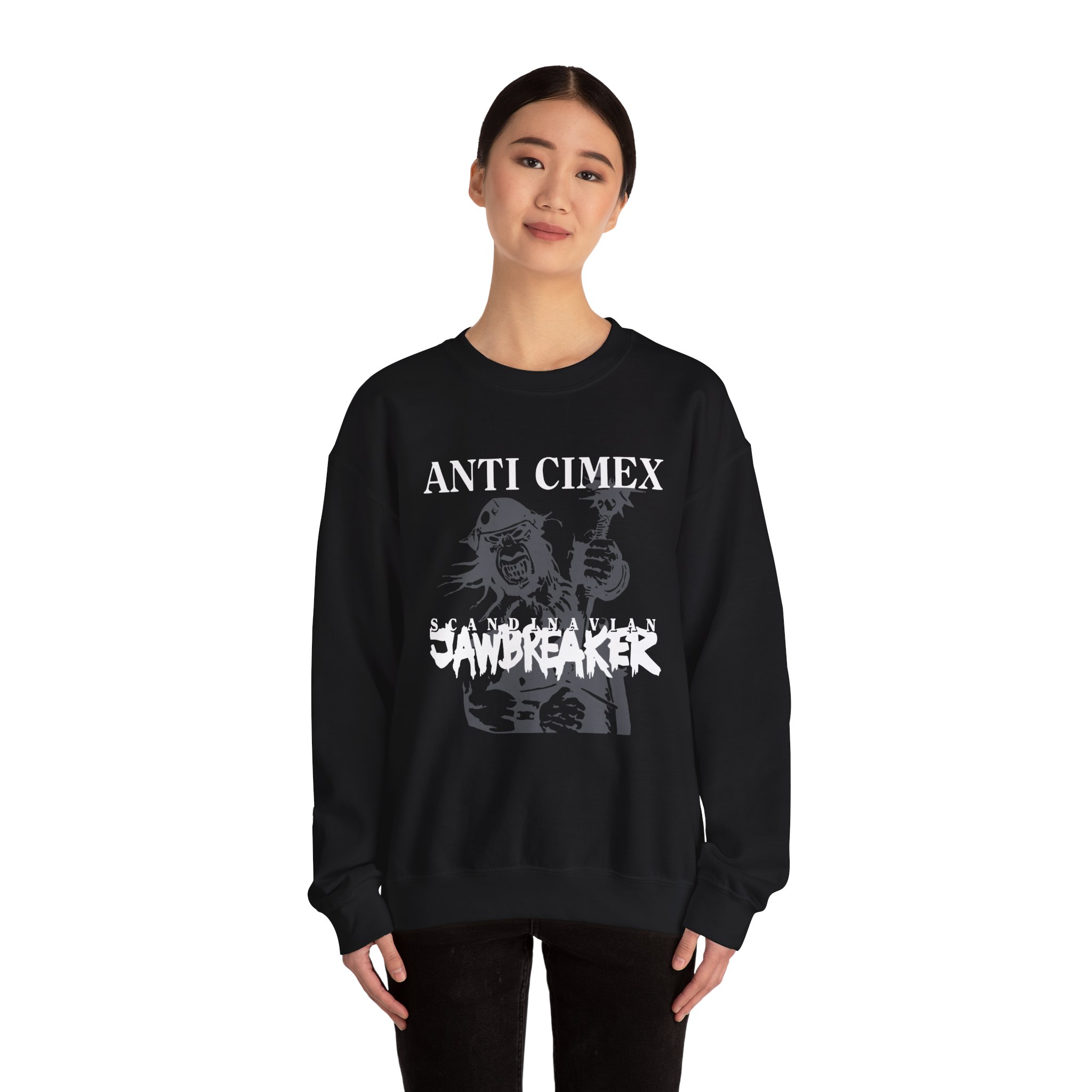 Anti Cimex Scandinavian Jawbreaker Unisex Heavy Blend Crewneck Sweatshirt