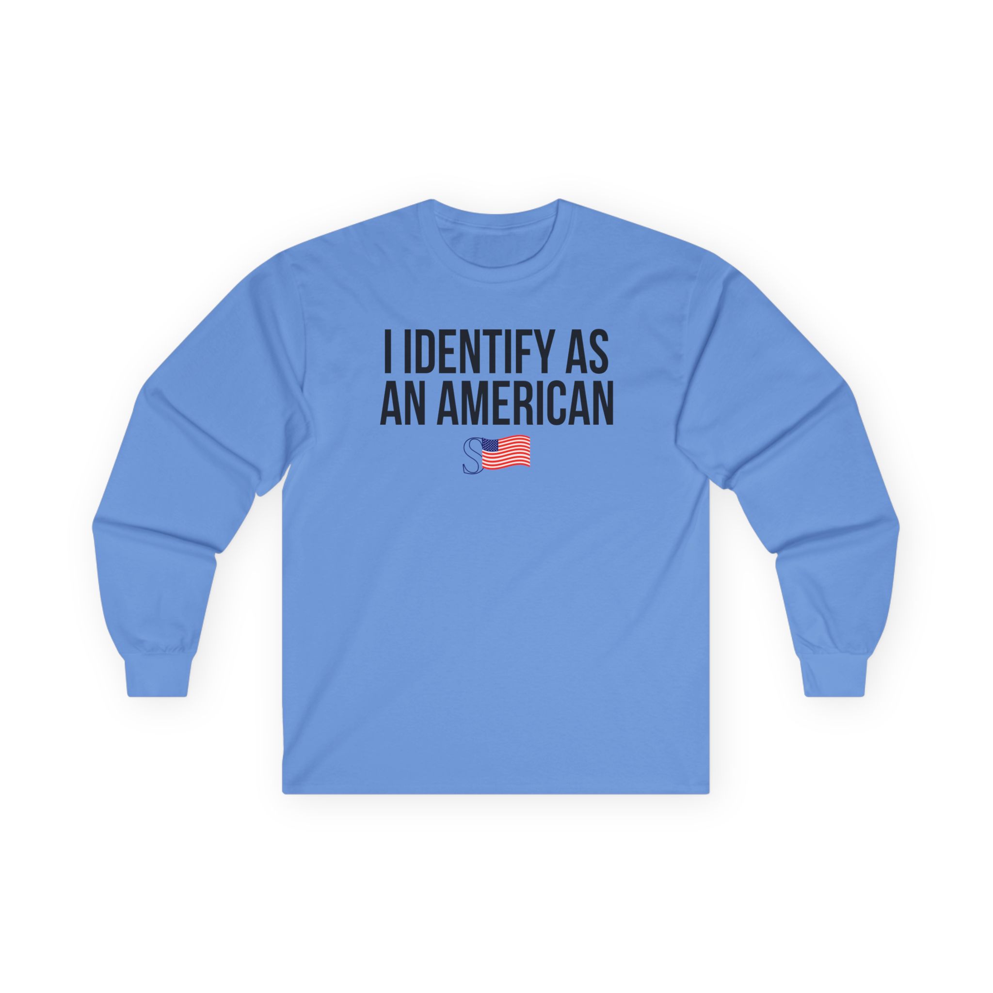 Sean Strickland I Identify as an American Unisex Ultra Cotton Long Sleeve Tee