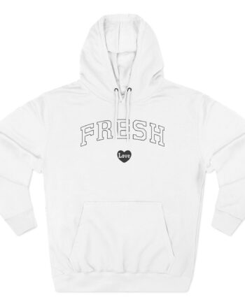 Fresh Love Htf Three-Panel Fleece Hoodie