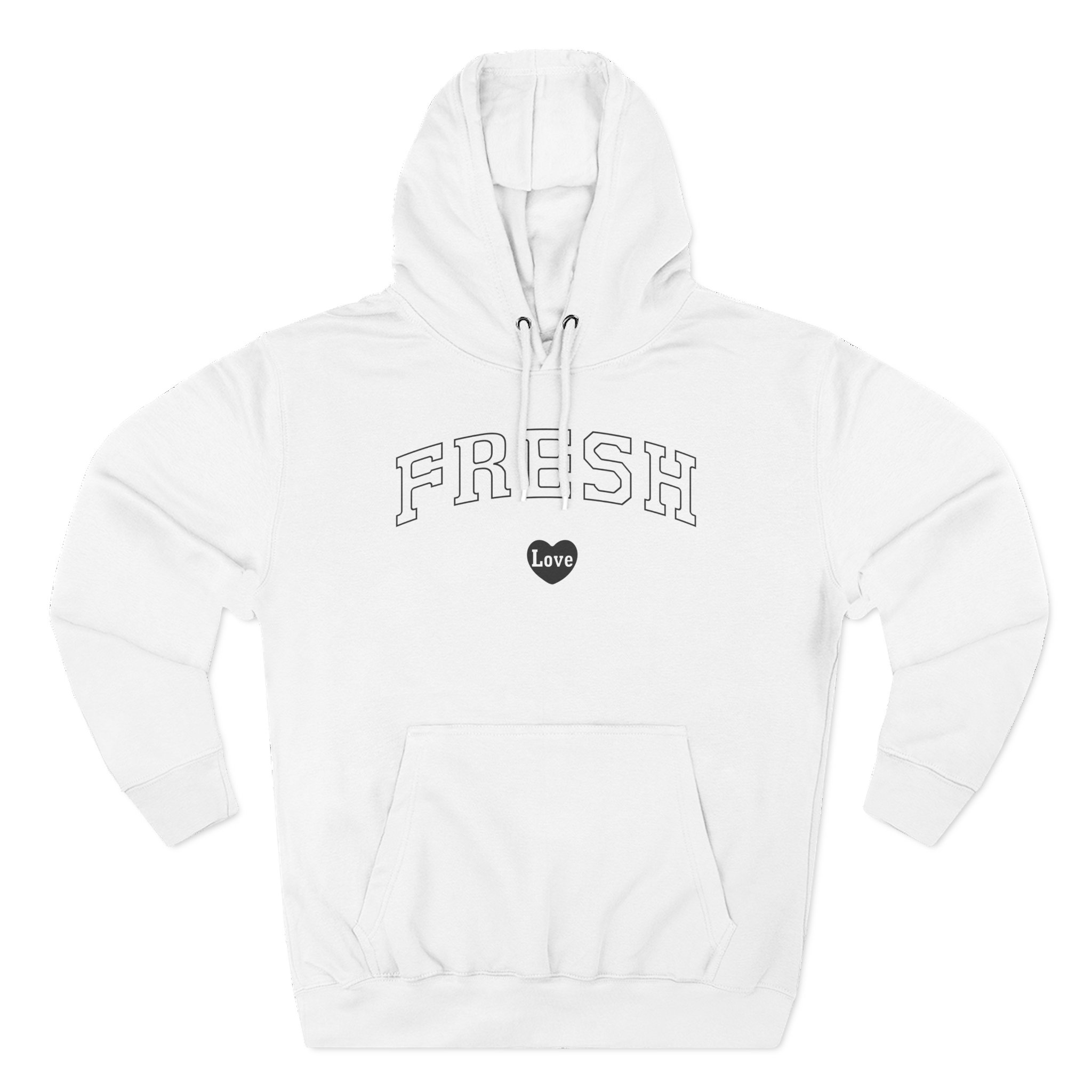 Fresh Love Htf Three-Panel Fleece Hoodie