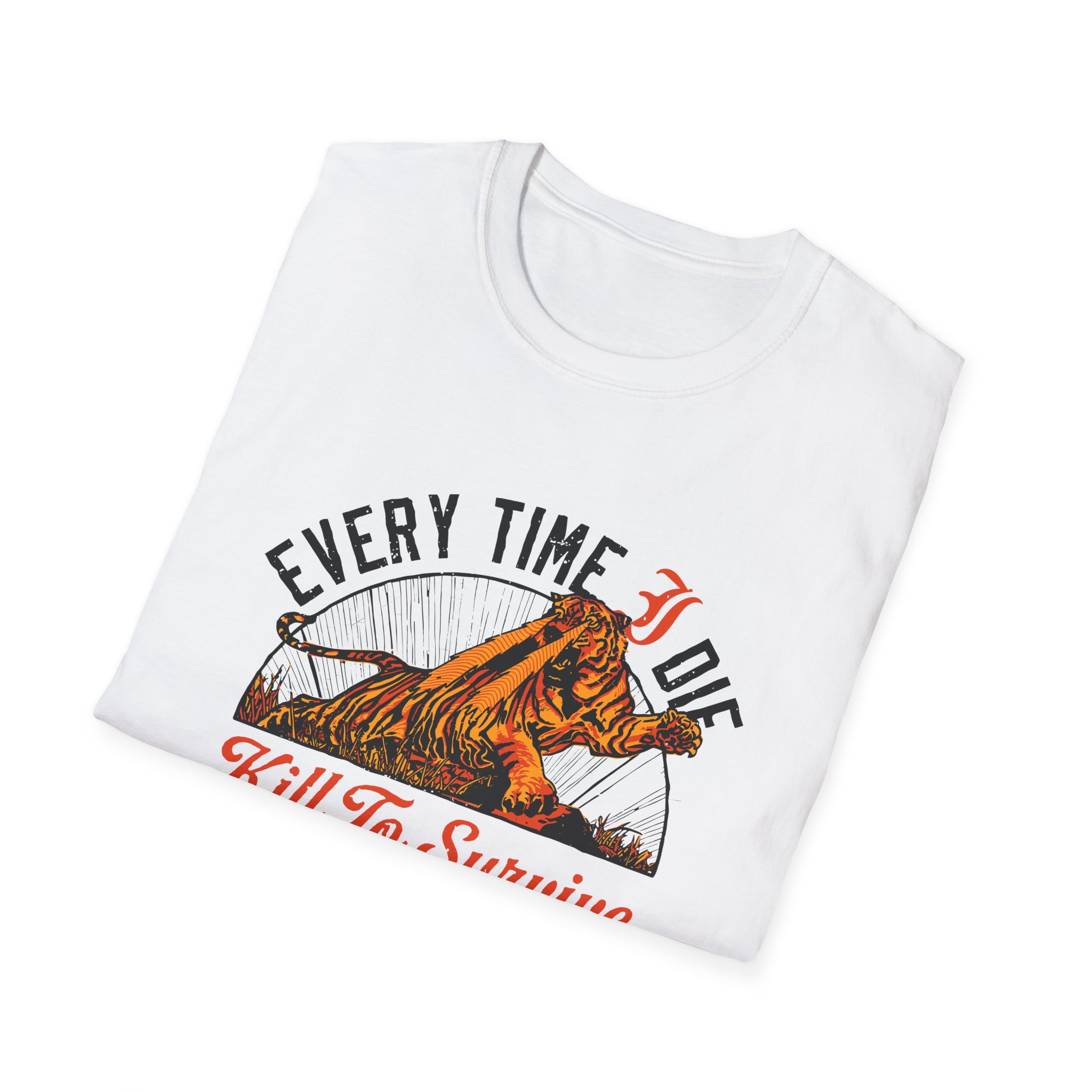 Every Time I Die Kill to Survive Unisex Softstyle T-shirt