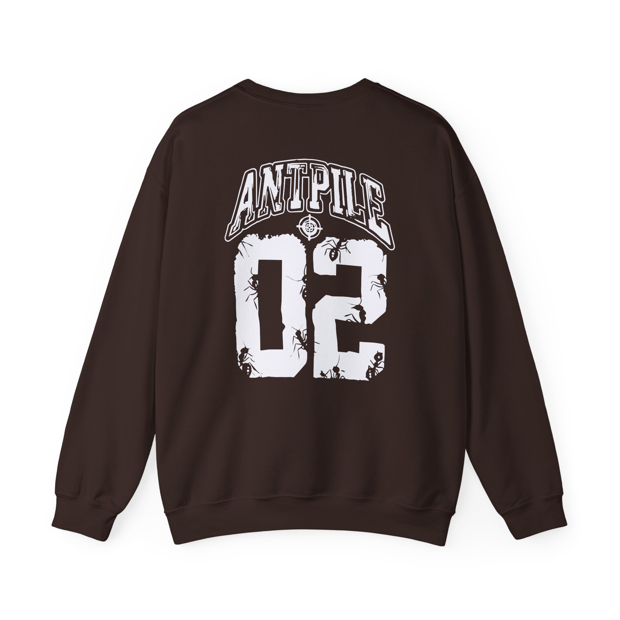 Kublai Khan Antpile 2 Black Unisex Heavy Blendâ„¢ Crewneck Sweatshirt