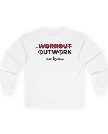 Trevor Bauer Outwork Workout Unisex Ultra Cotton Long Sleeve Tee