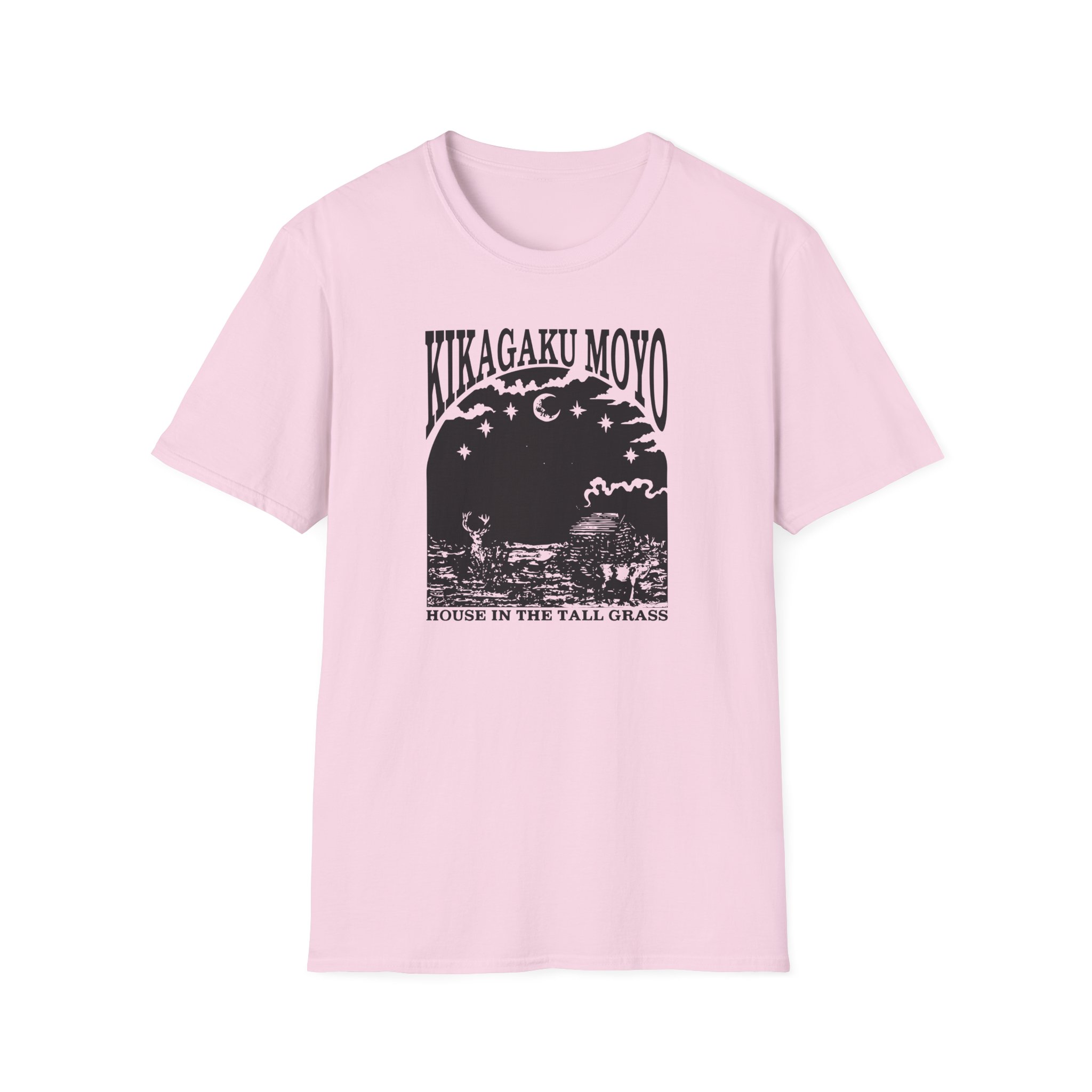 Kikagaku Moyo House in the Tall Grass Unisex Softstyle T-Shirt