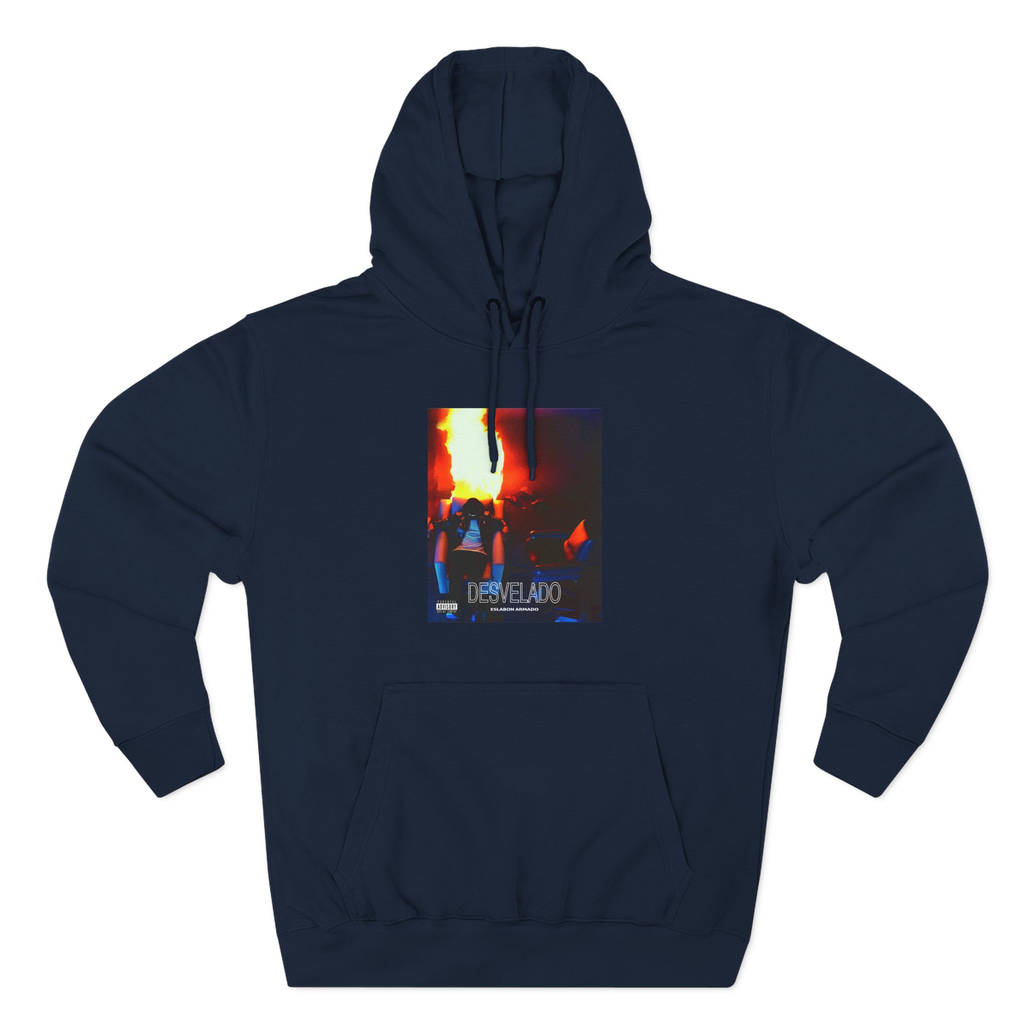 Eslabon Armado Desvelado Album Three-Panel Fleece Hoodie