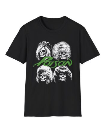 Poison Crack a Smile Unisex Softstyle T-Shirt