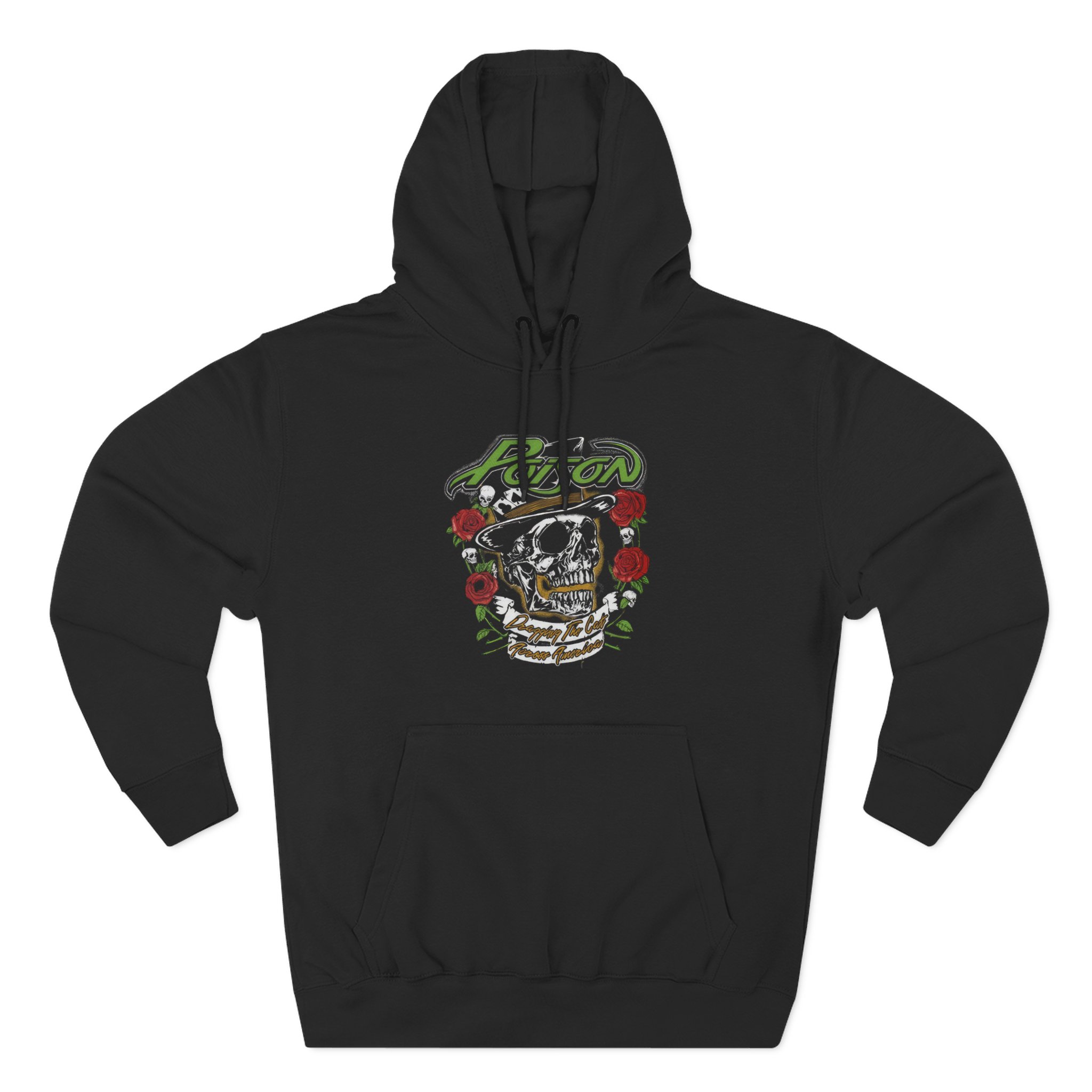 Poison Dragging the Cat Three-Panel Fleece Hoodie