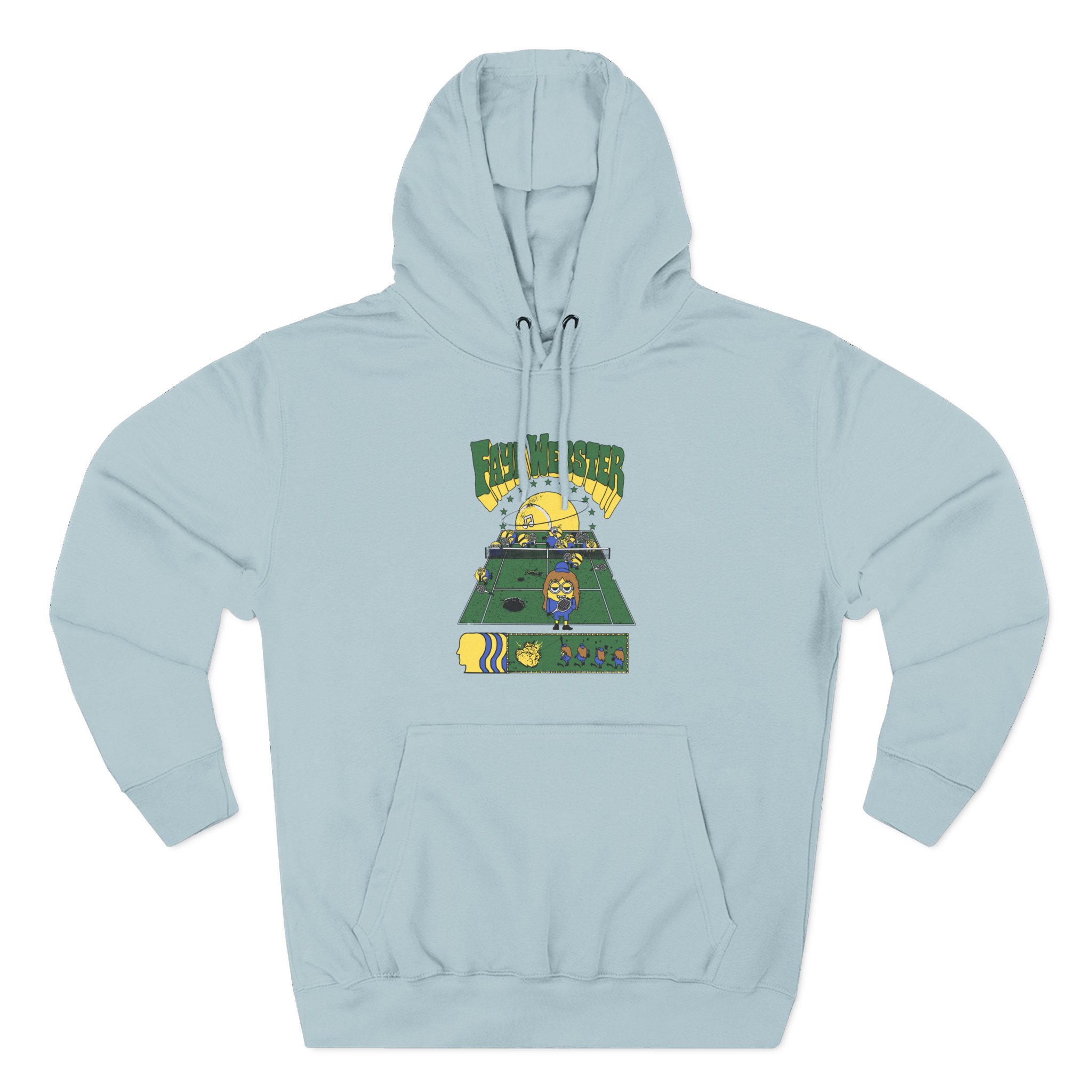 Faye Webster Braindead/minion Three-Panel Fleece Hoodie