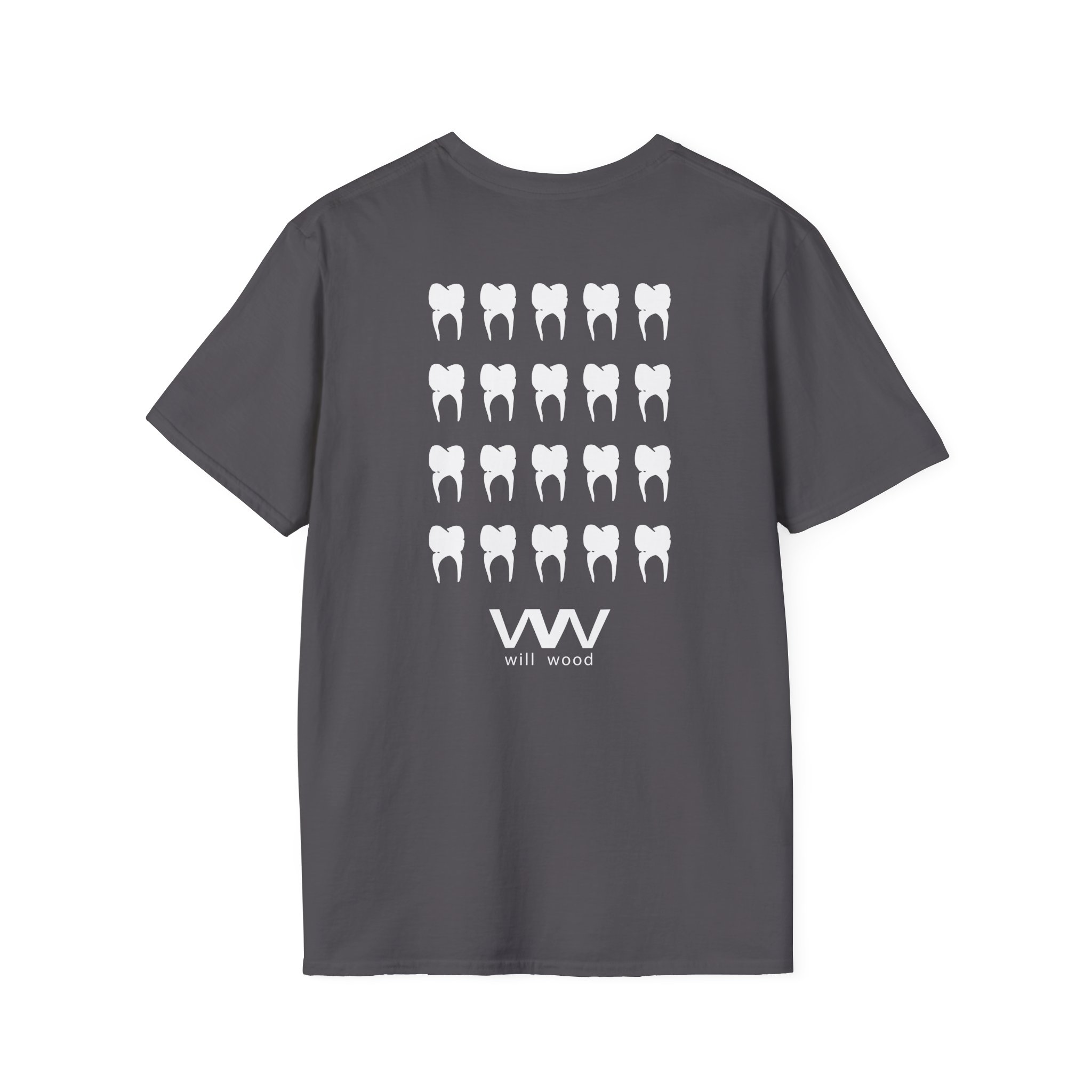 Will Wood Host Skull Unisex Softstyle T-Shirt