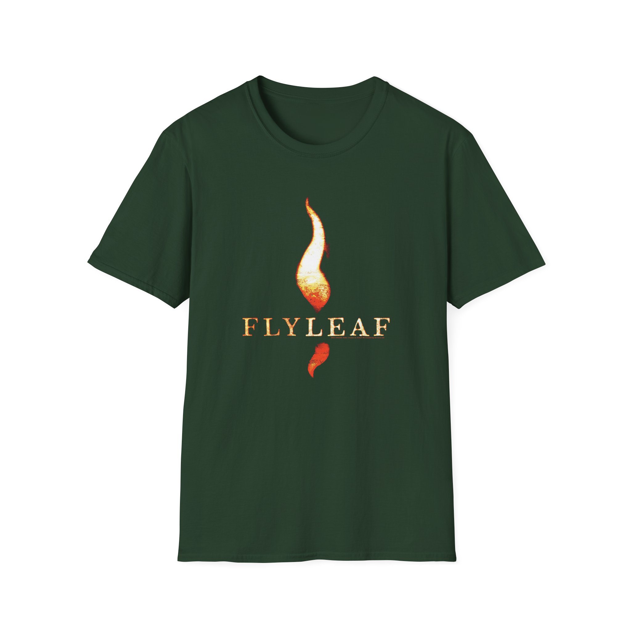 Flyleaf Flame Logo Unisex Softstyle T-Shirt