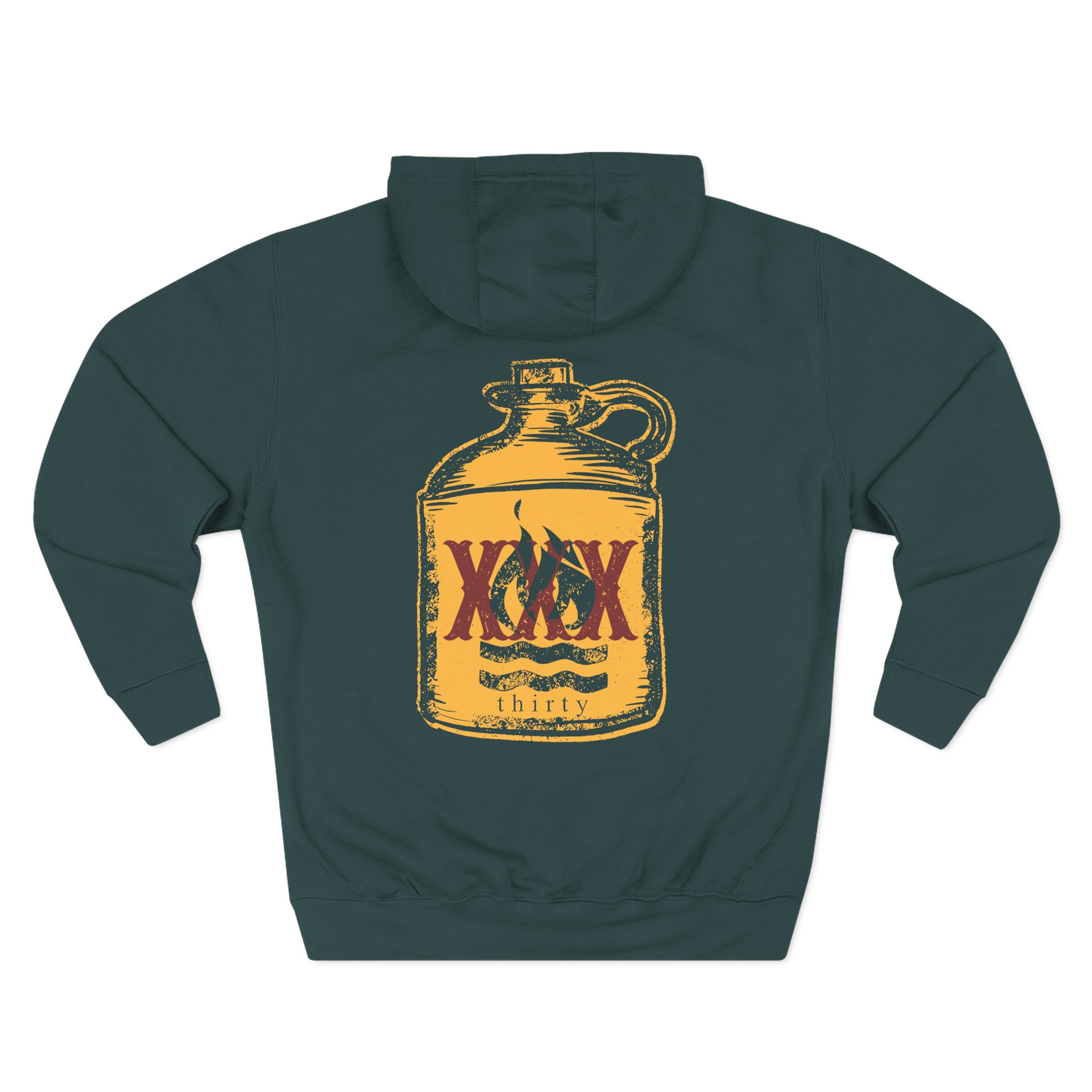 Hot Water Music Jug Three-Panel Fleece Hoodie