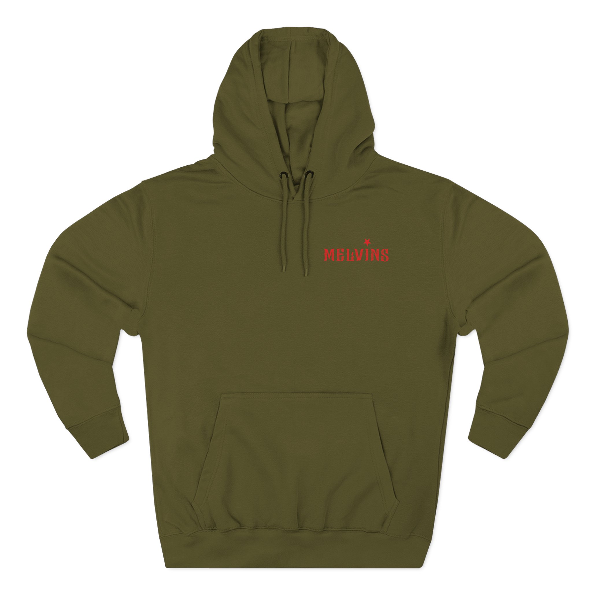 Melvins in God We Trust Three-Panel Fleece Hoodie