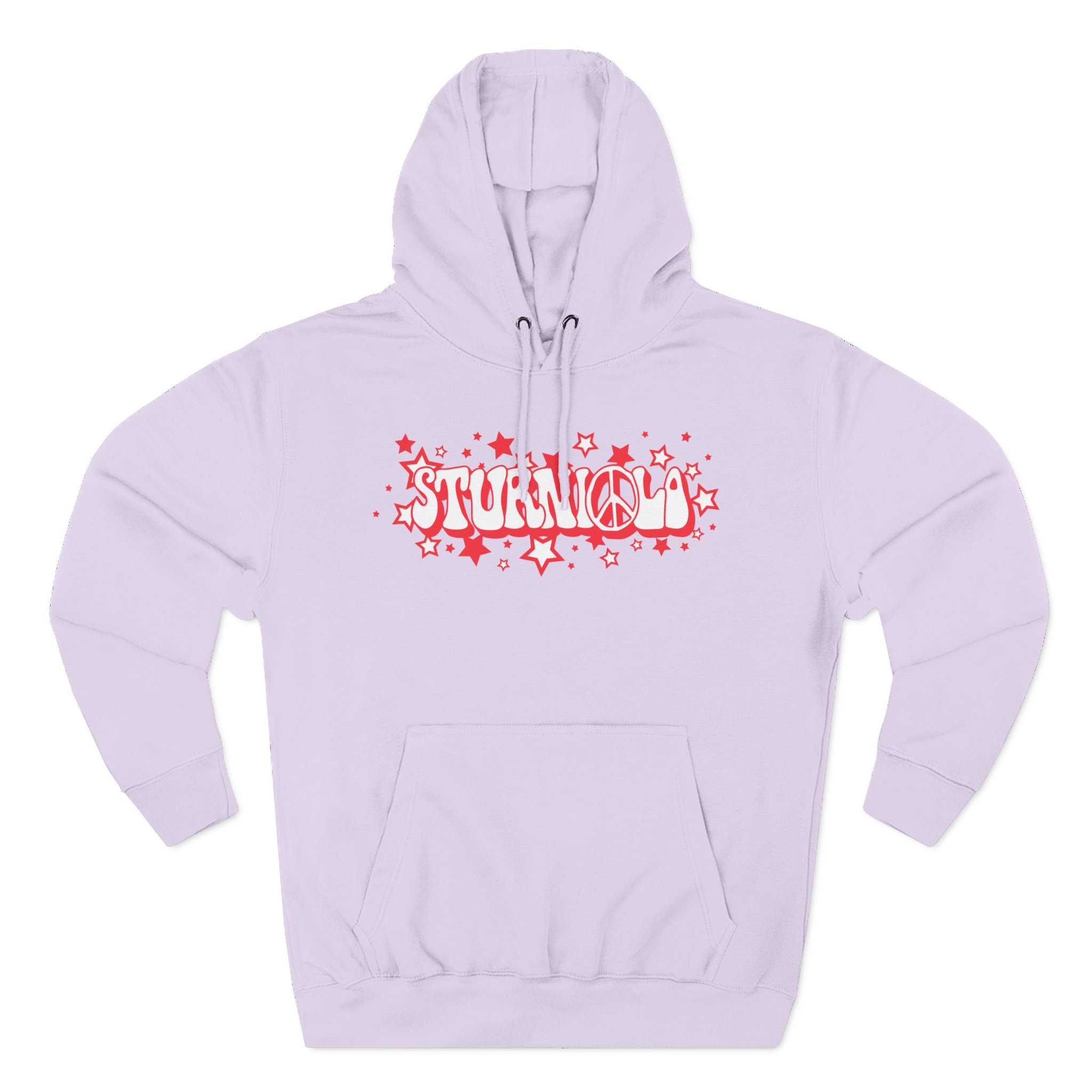 Sturniolo Peace & Stars Three-Panel Fleece Hoodie