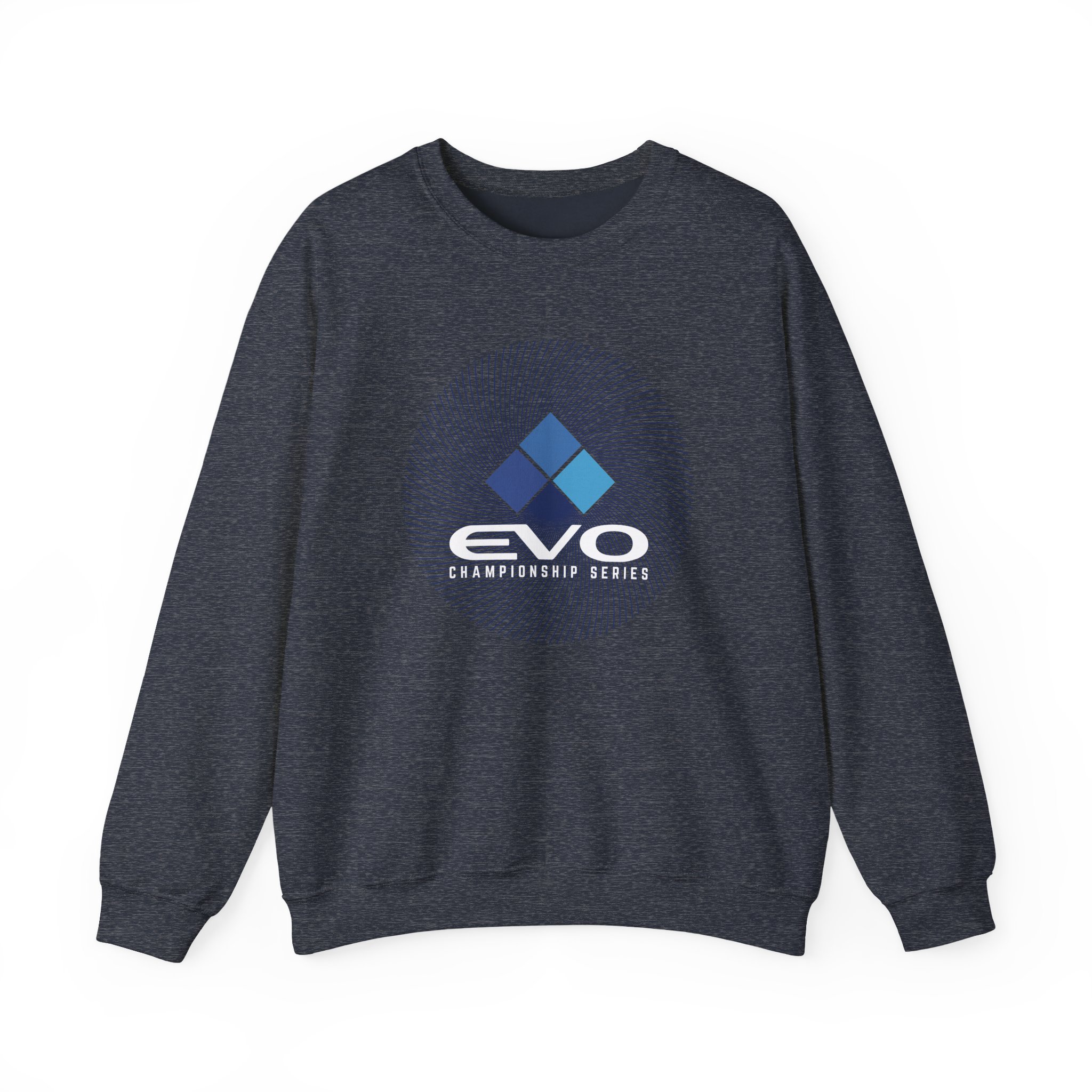 Evo Spiral Unisex Heavy Blendâ„¢ Crewneck Sweatshirt