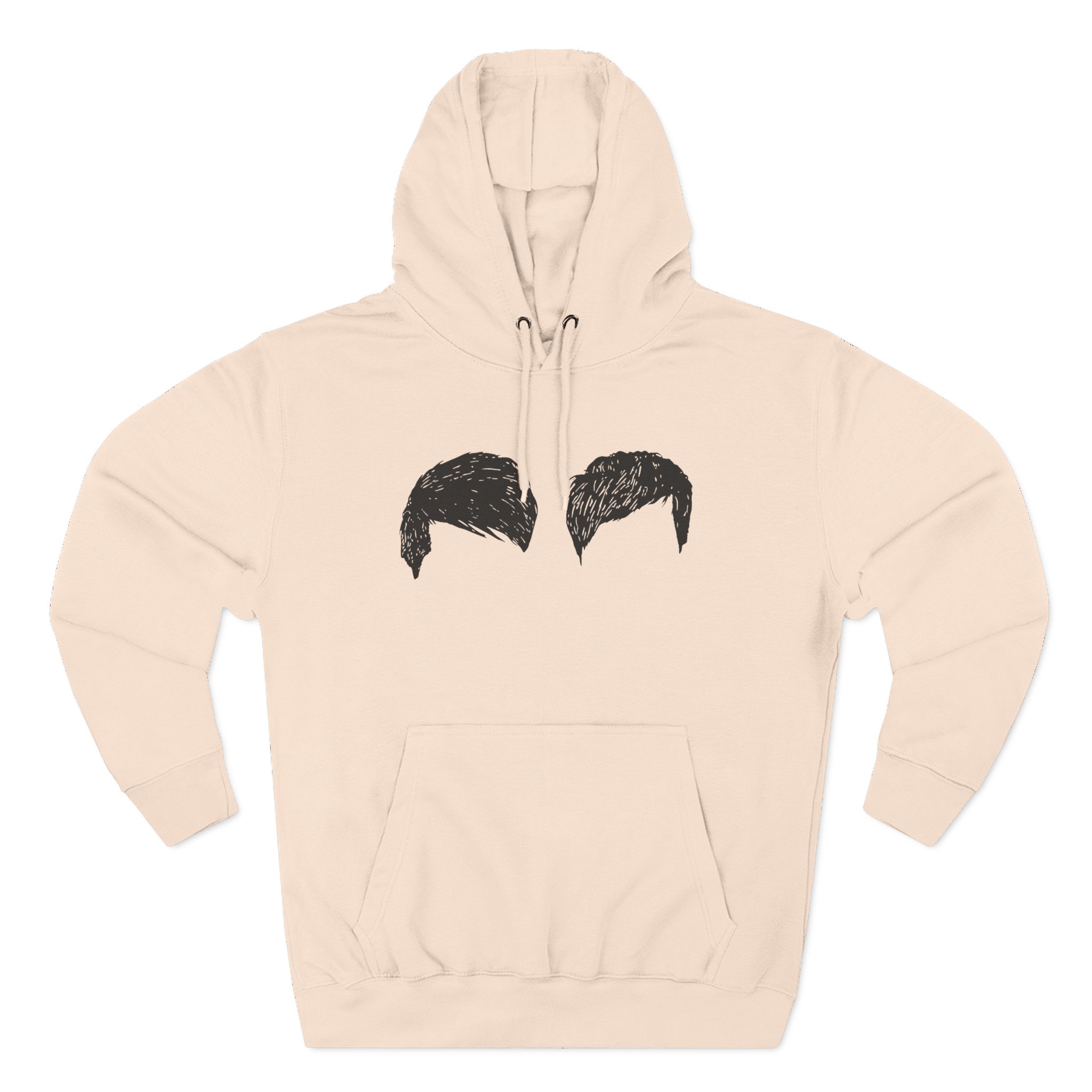 Dan and Phil Hair Three-Panel Fleece Hoodie