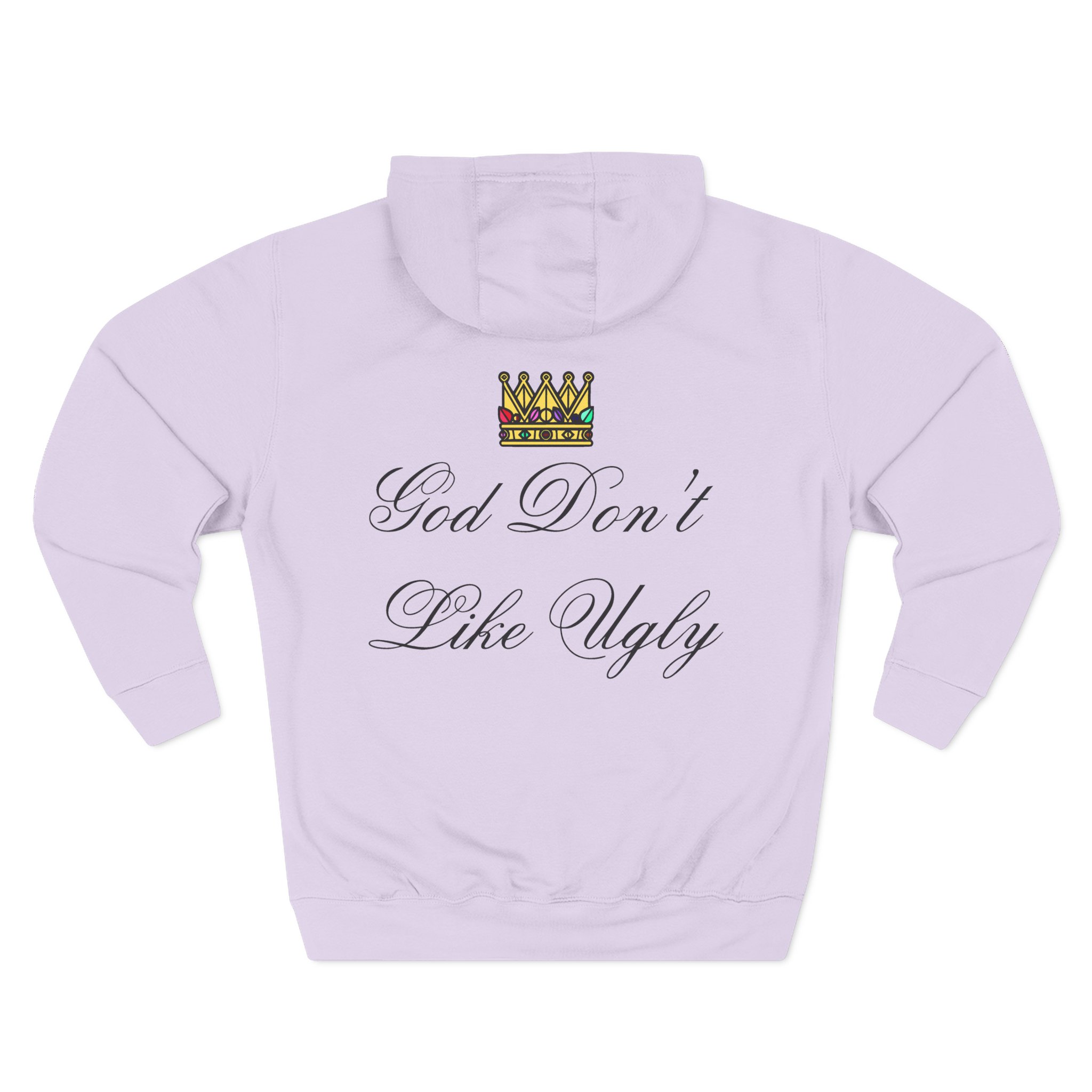 Shindy Three-Panel Fleece Hoodie