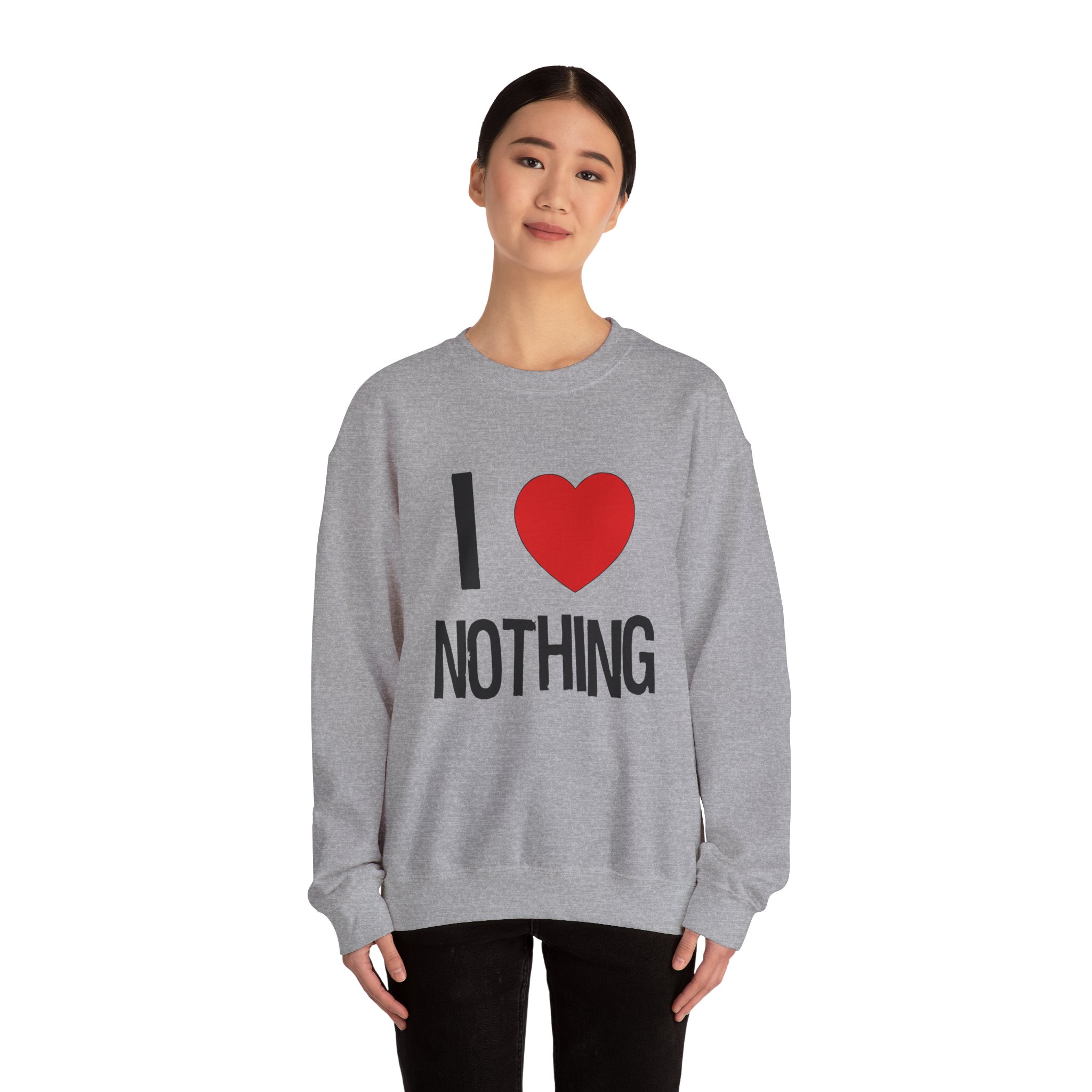 Armor for Sleep I Heart Nothing Unisex Heavy Blend Crewneck Sweatshirt