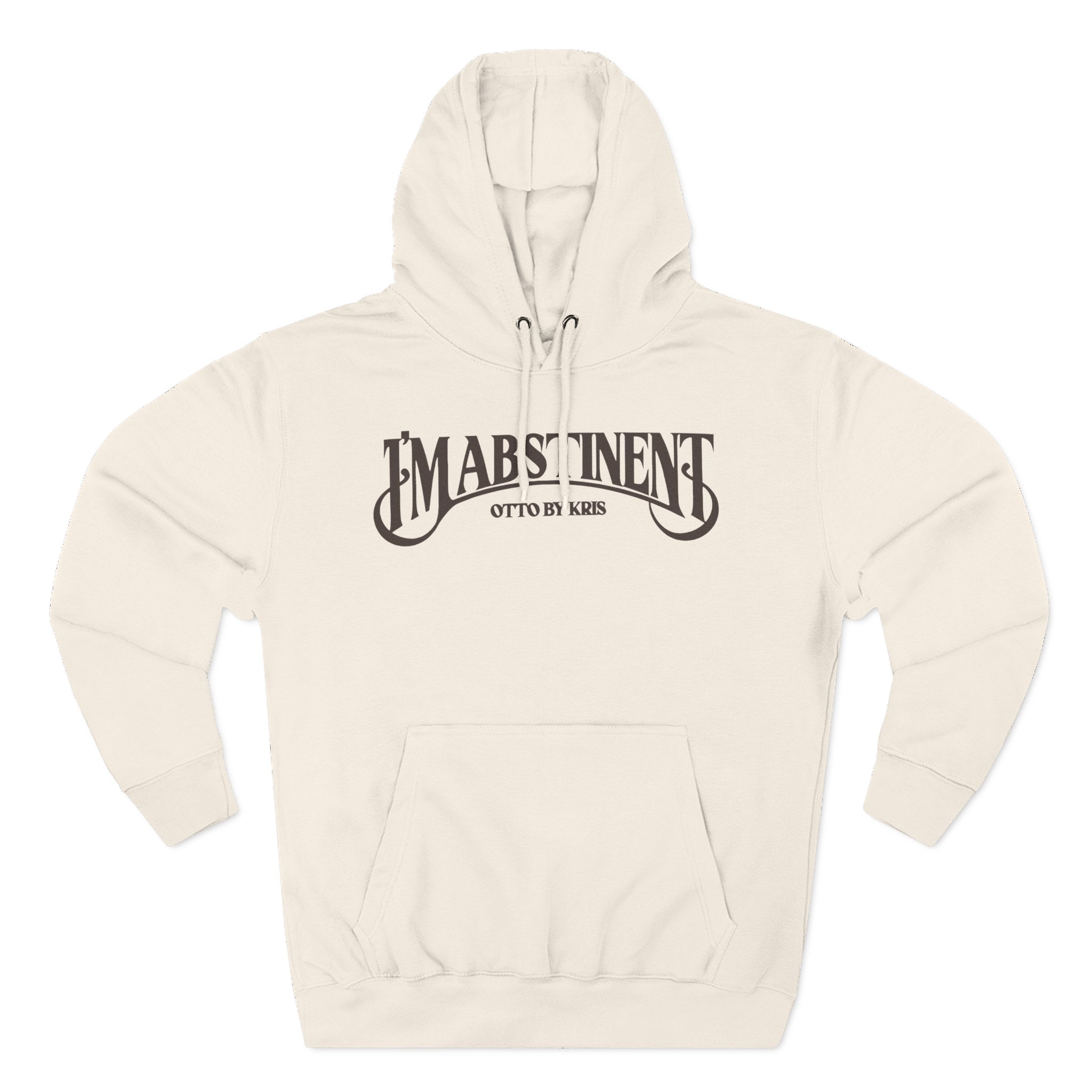 Kallmekris I'm Abstinent Three-Panel Fleece Hoodie