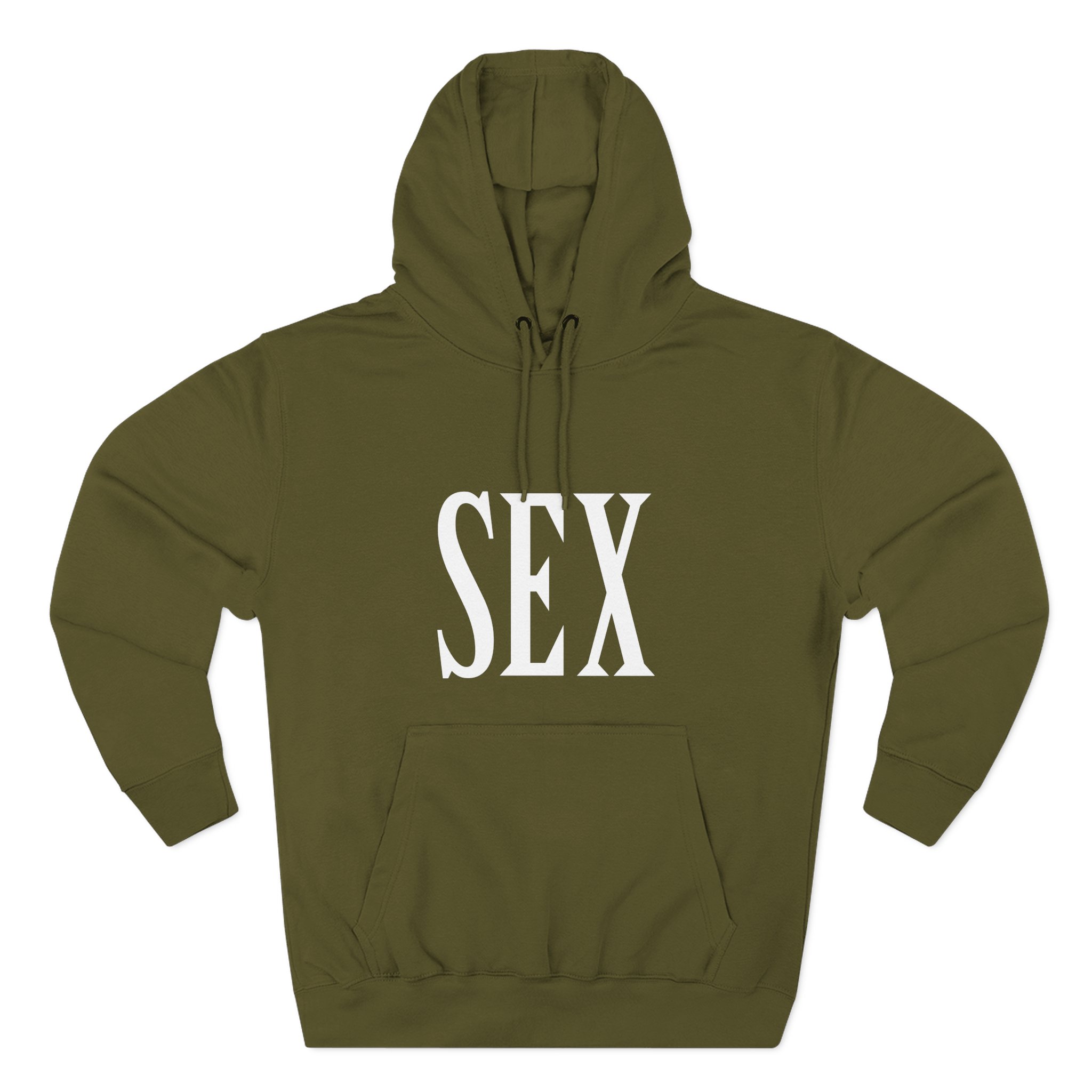 Sexmane Three-Panel Fleece Hoodie