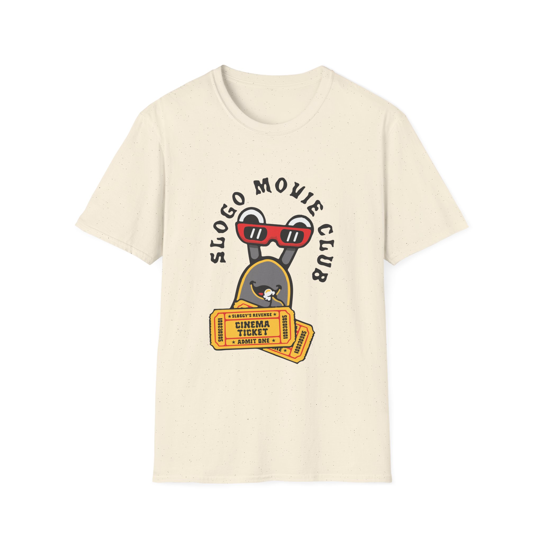 Slogoman Movie Club 2 Unisex Softstyle T-Shirt