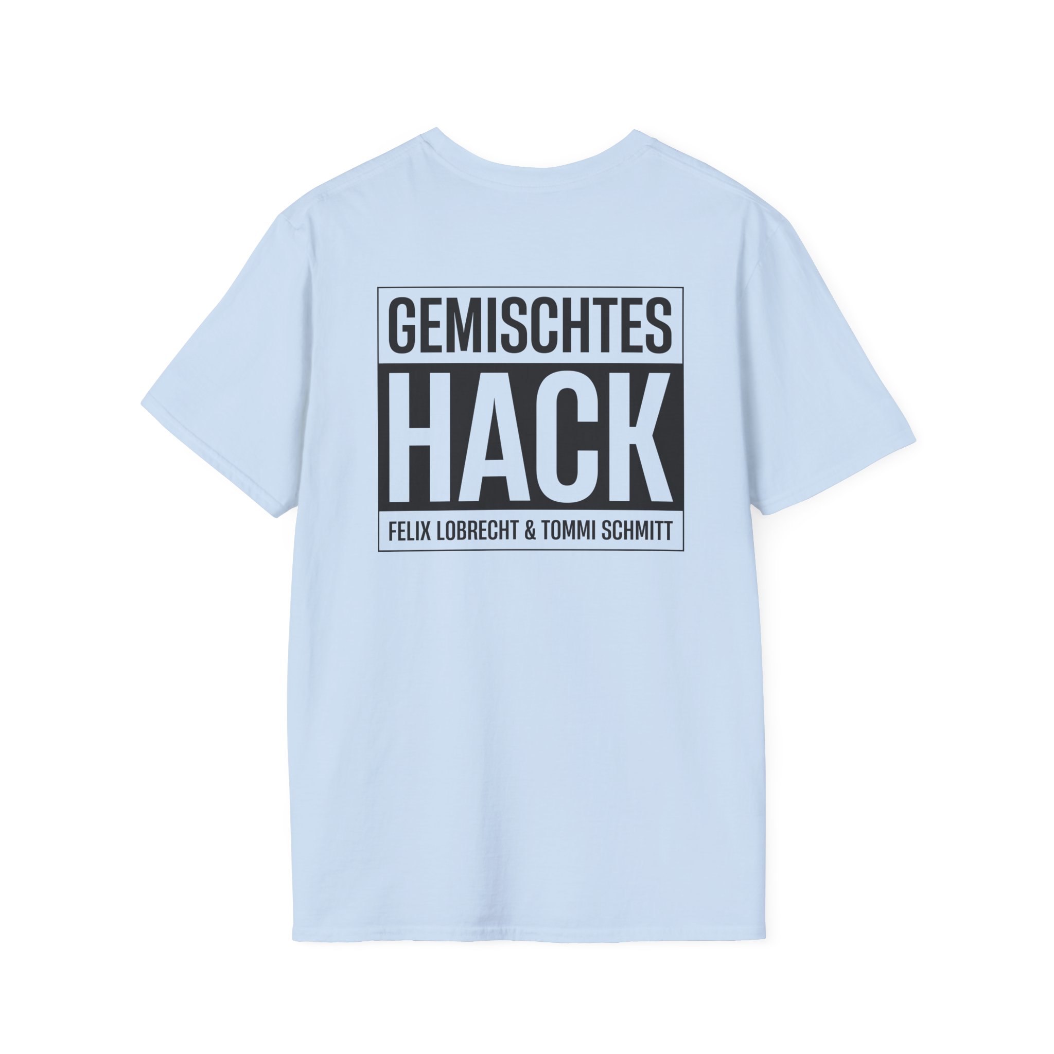 Gemischtes Hack Logo Unisex Softstyle T-Shirt
