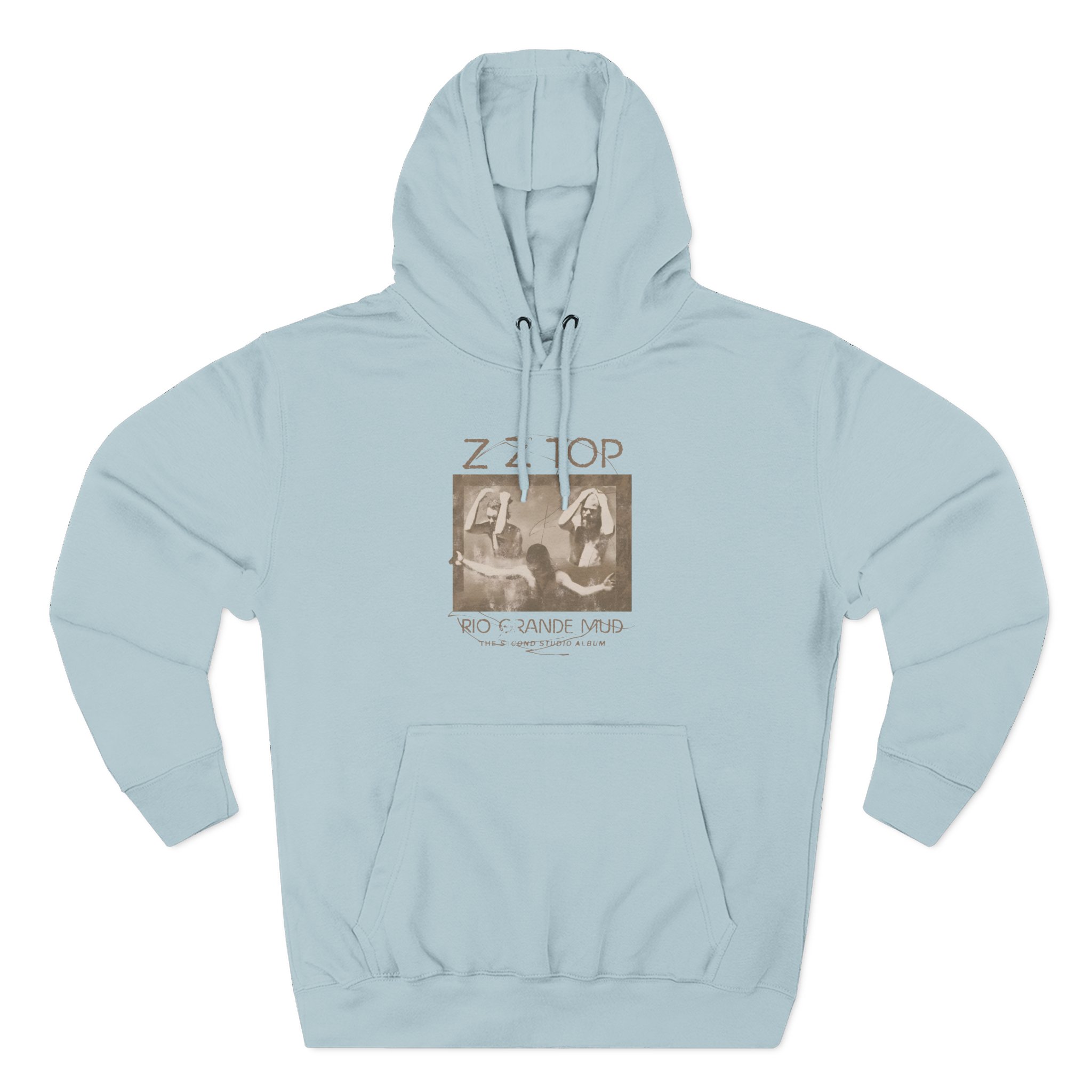 ZZ Top Rio Grande Mud Three-Panel Fleece Hoodie