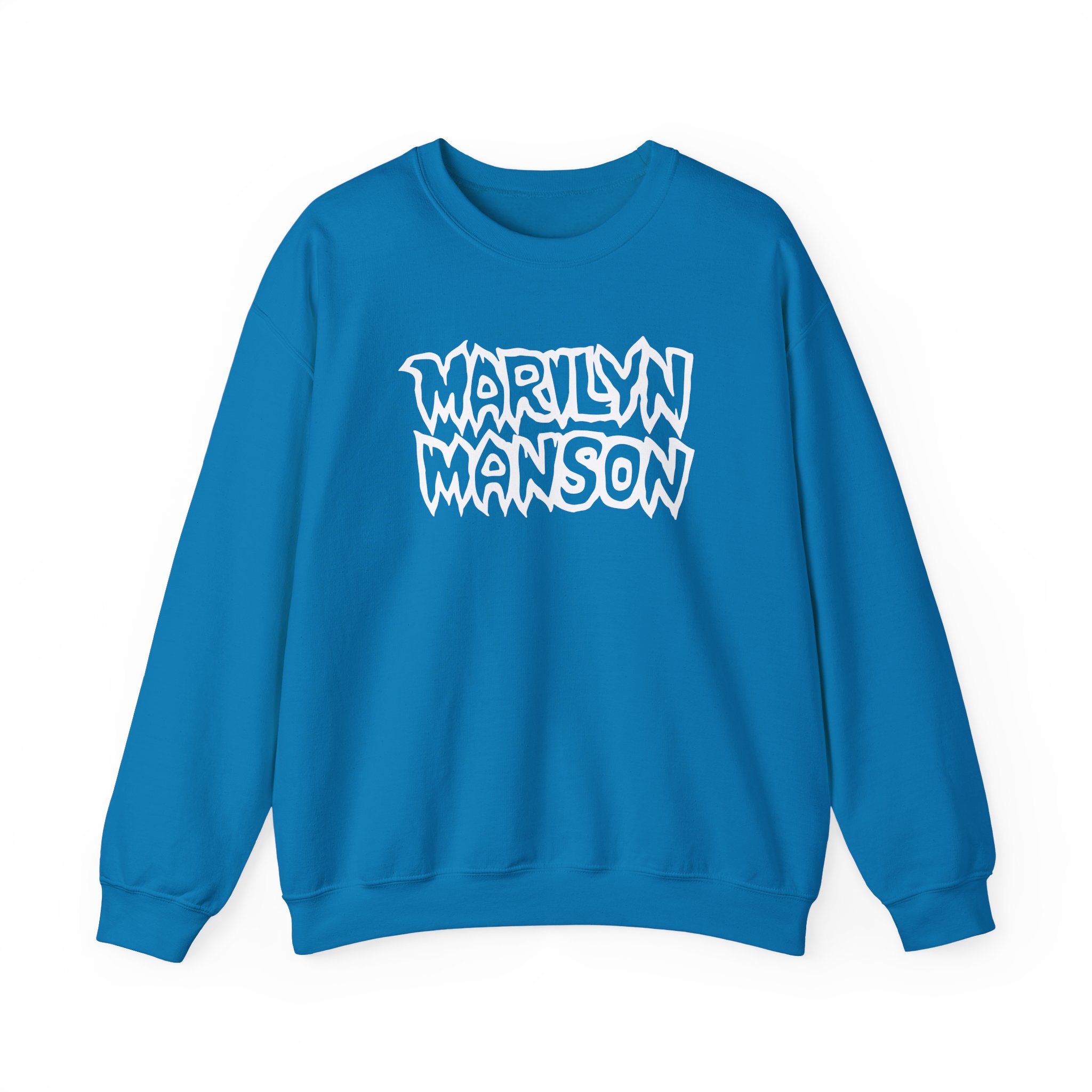 Marilyn Manson Unisex Heavy Blendâ„¢ Crewneck Sweatshirt