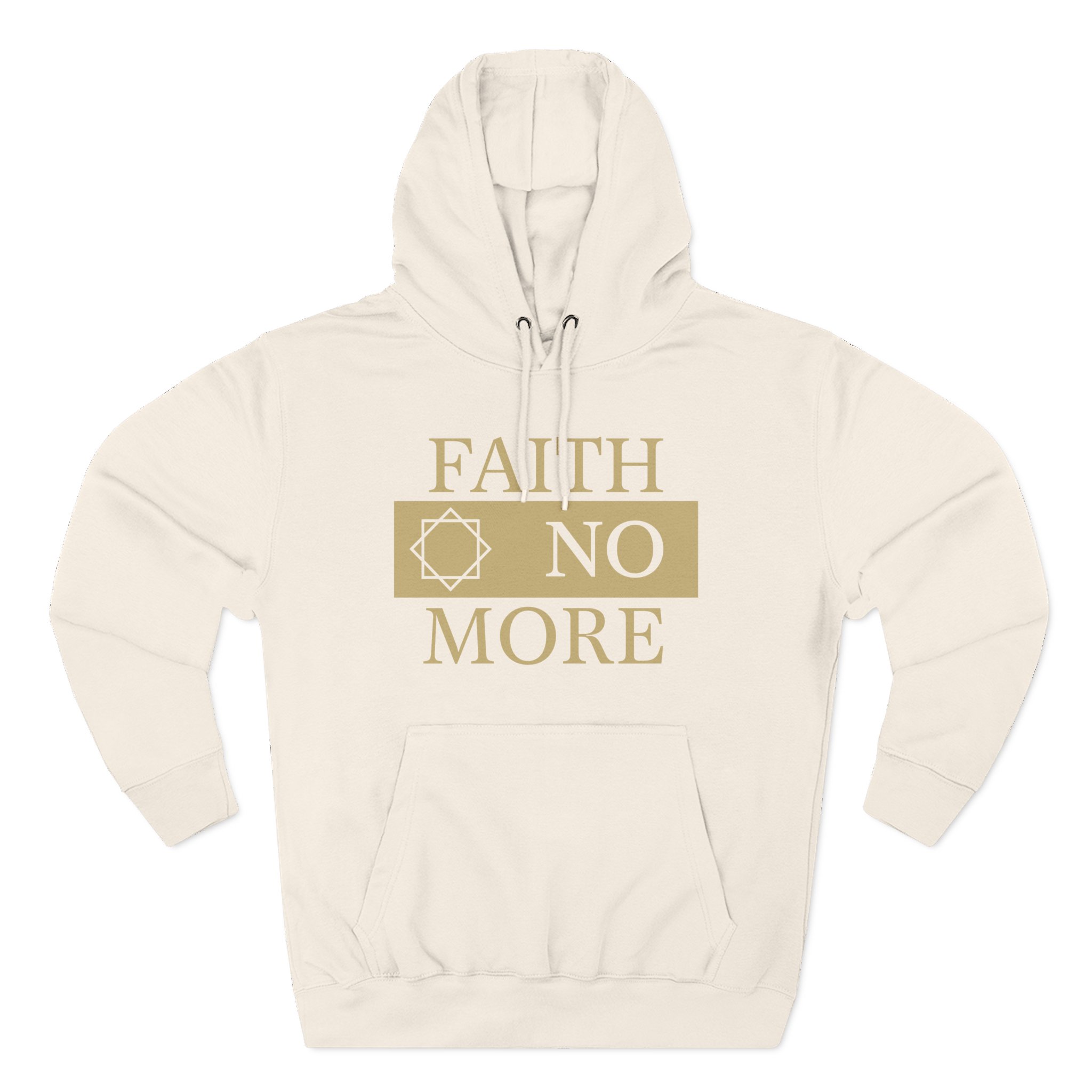 Faith No More Gold Logo Three-Panel Fleece Hoodie