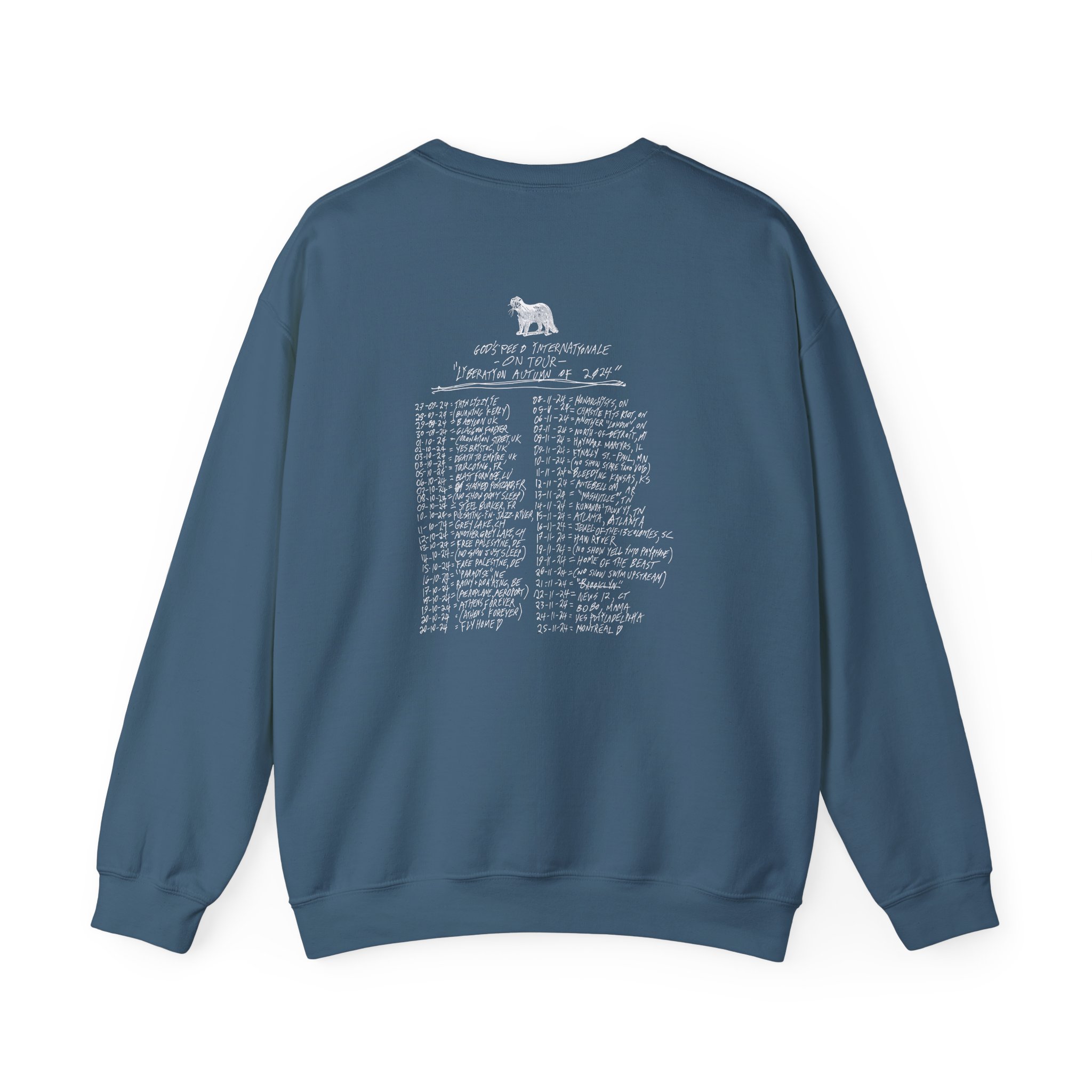 Godspeed You Black Emperor Unisex Heavy Blendâ„¢ Crewneck Sweatshirt