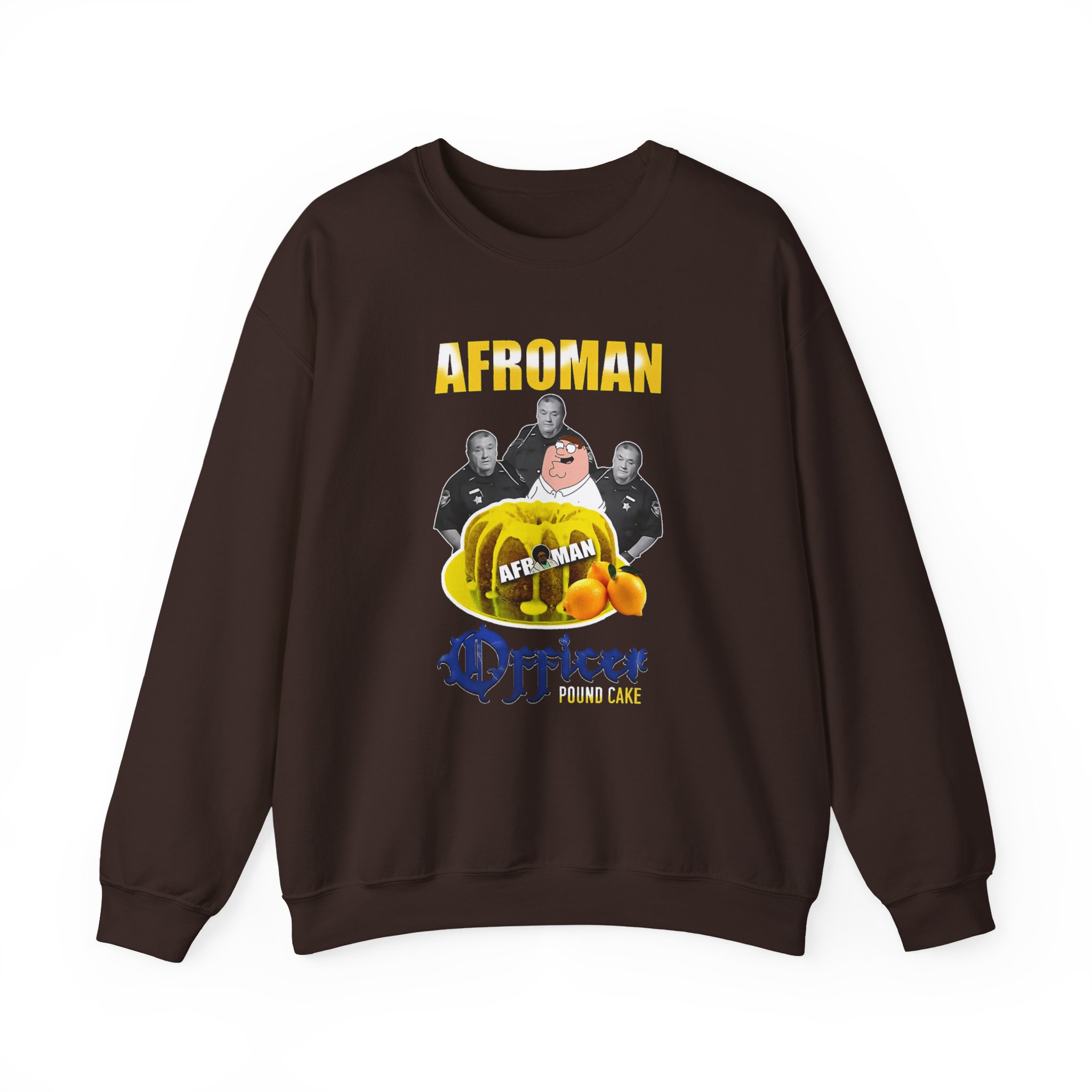 Afroman Lemon Pound Cake Unisex Heavy Blendâ„¢ Crewneck Sweatshirt