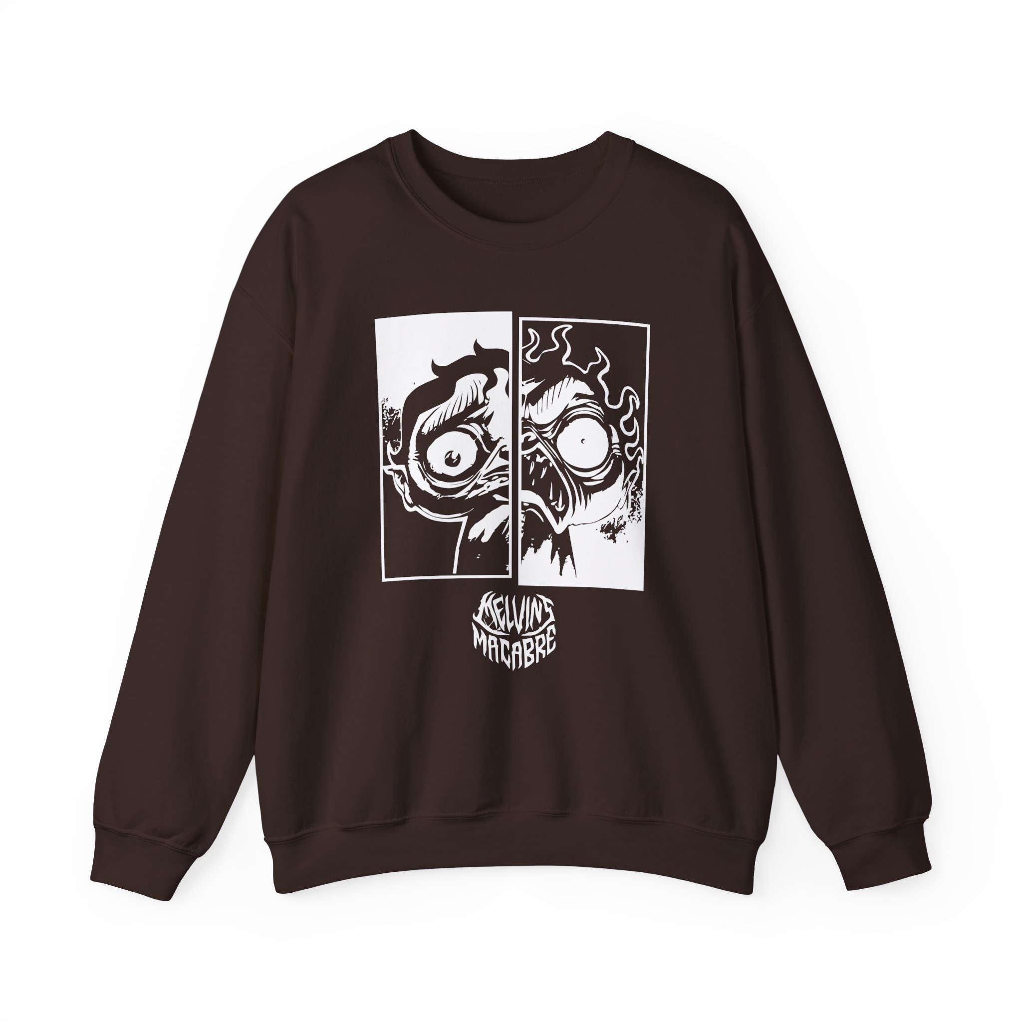 Papa Meat Melvin's Macabre Unisex Heavy Blendâ„¢ Crewneck Sweatshirt