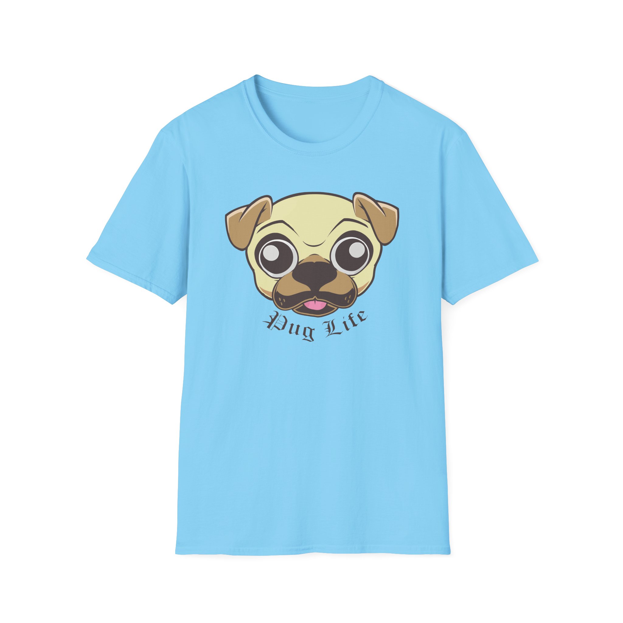 Morgz Pug Life Unisex Softstyle T-Shirt