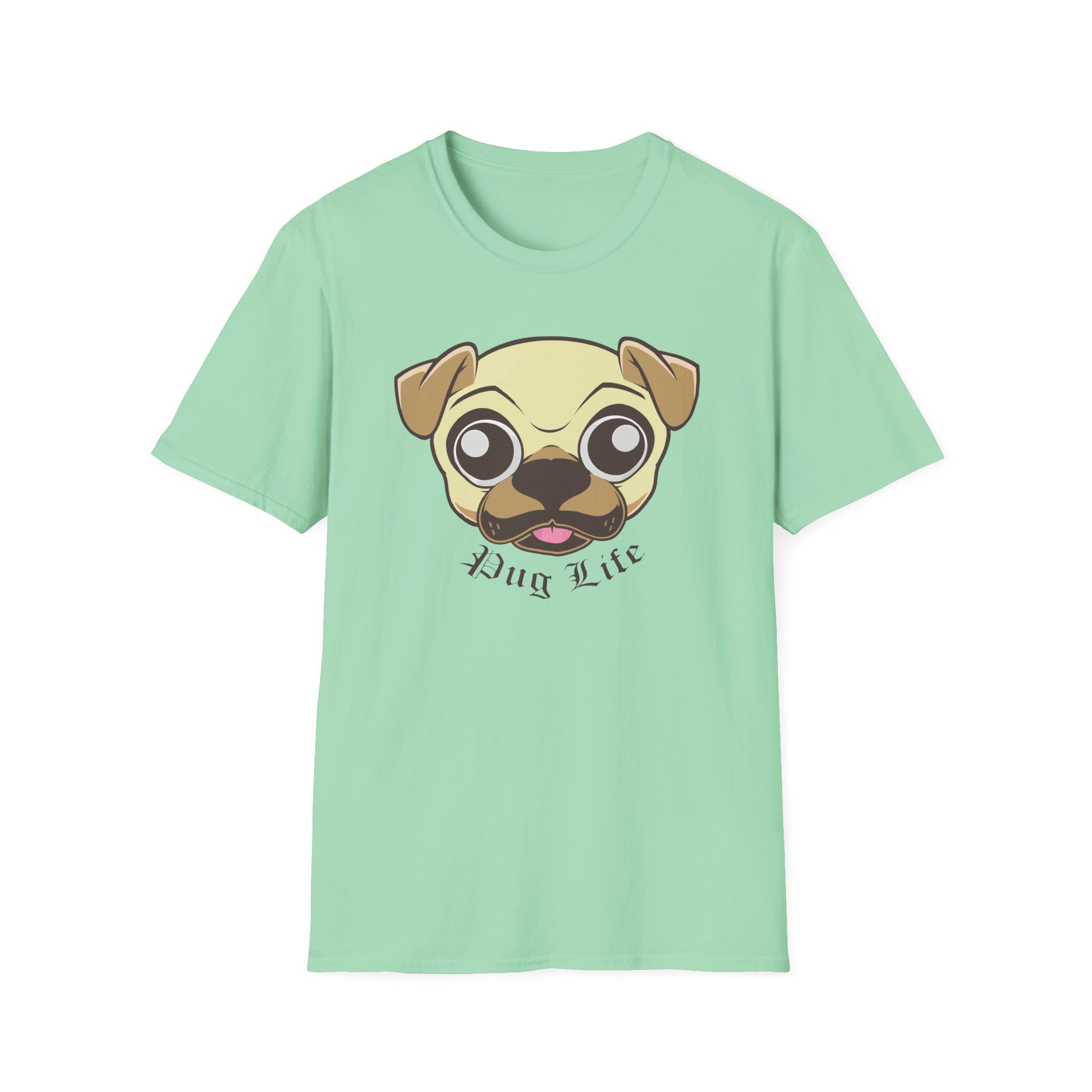 Morgz Pug Life Unisex Softstyle T-Shirt