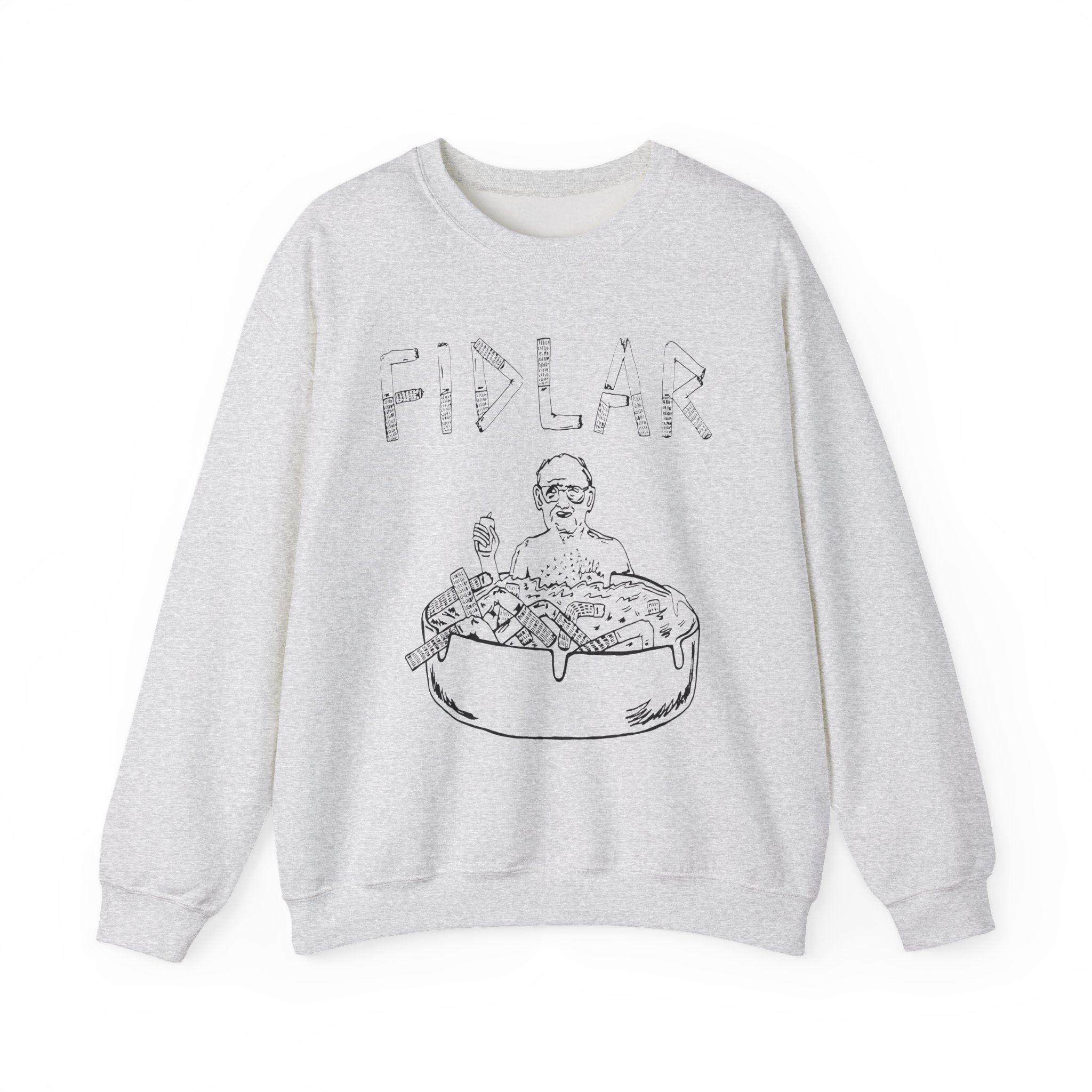 Fidlar Ashtray Unisex Heavy Blendâ„¢ Crewneck Sweatshirt