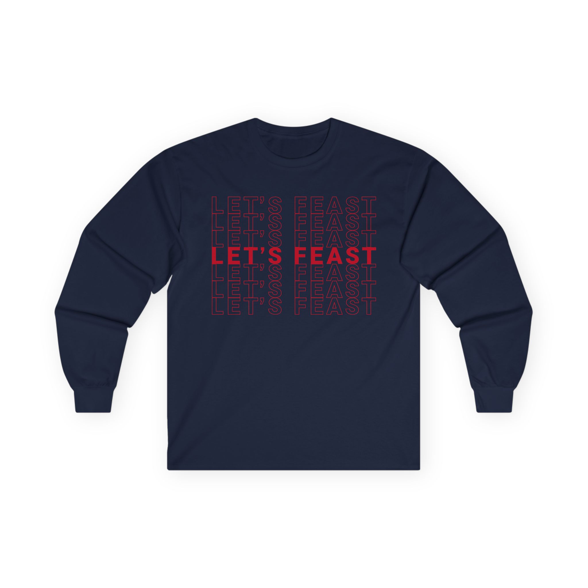 Elyse Myers Let’s Feast Unisex Ultra Cotton Long Sleeve Tee