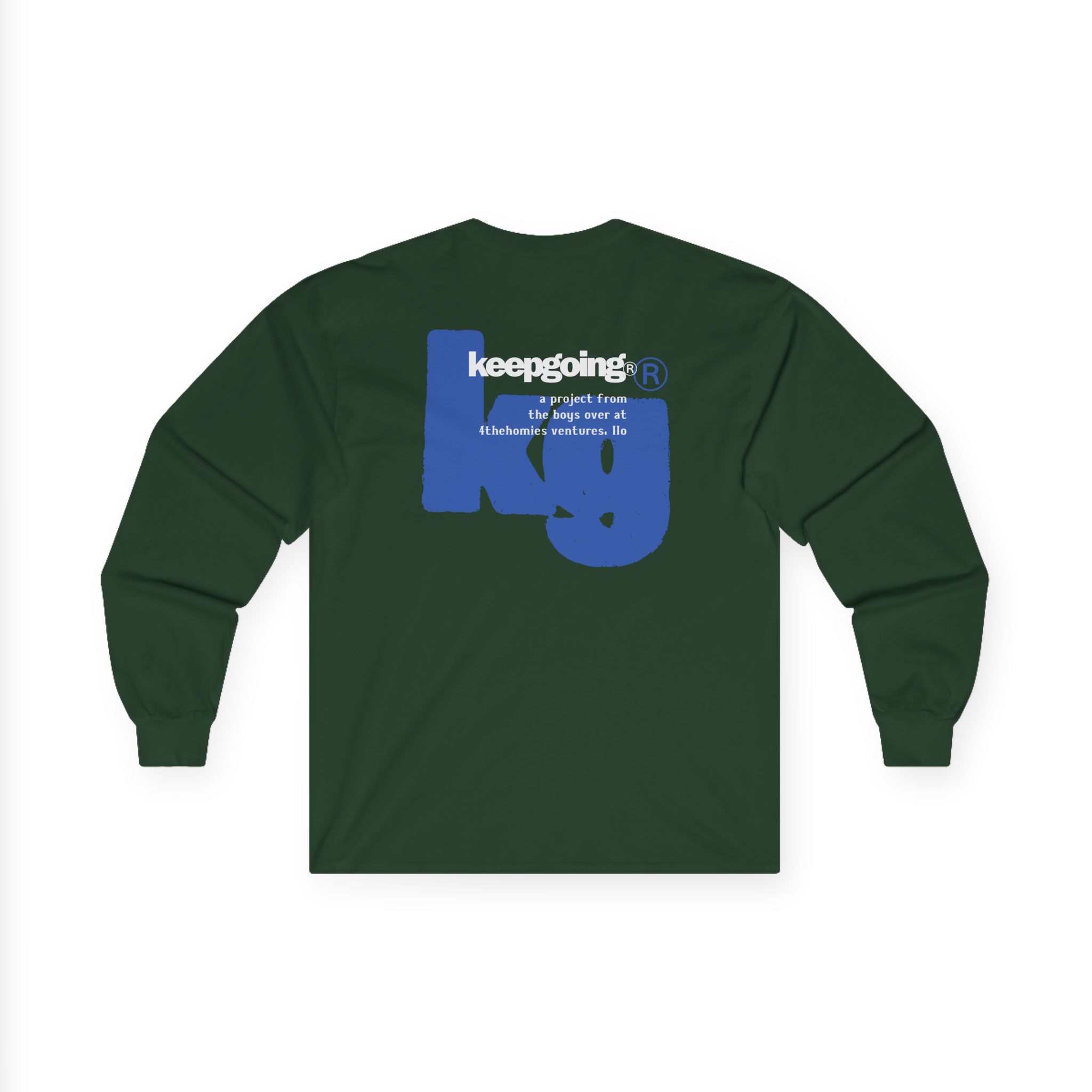 Mike Stud Keepgoing Core Unisex Ultra Cotton Long Sleeve Tee