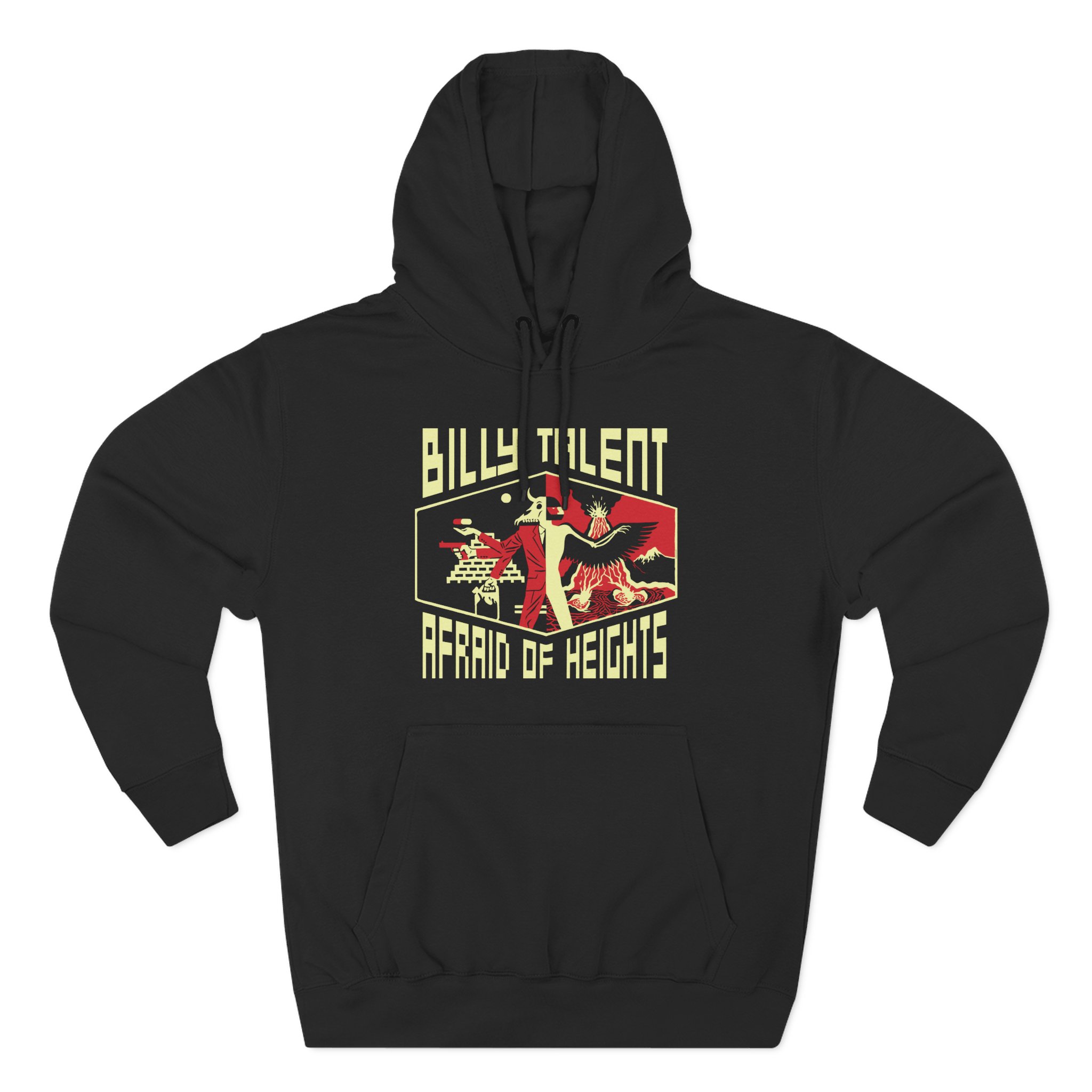 Billy Talent Afraid of Heights Three-Panel Fleece Hoodie