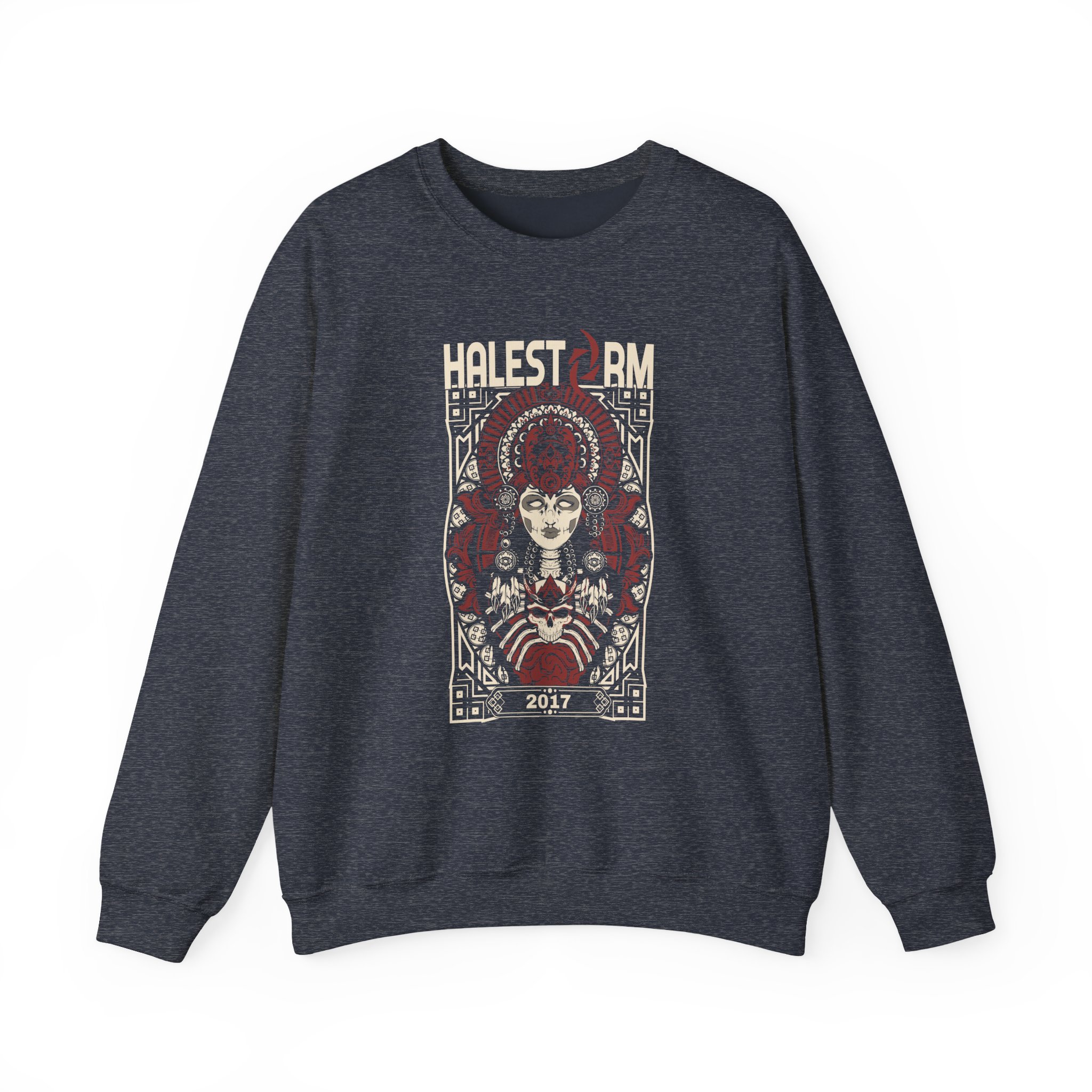 Halestorm 2017 Summer Tour Concert Unisex Heavy Blendâ„¢ Crewneck Sweatshirt