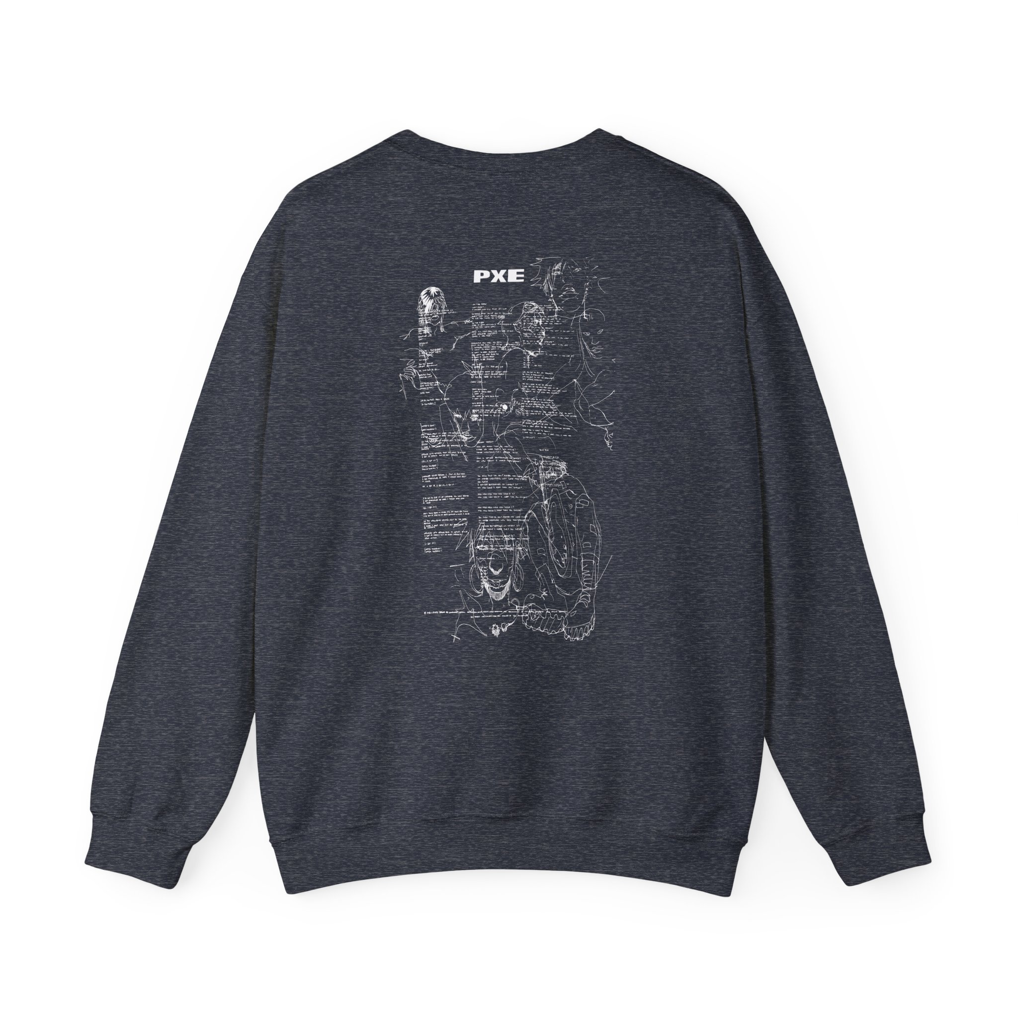 Ecco2k in the Flesh Unisex Heavy Blendâ„¢ Crewneck Sweatshirt