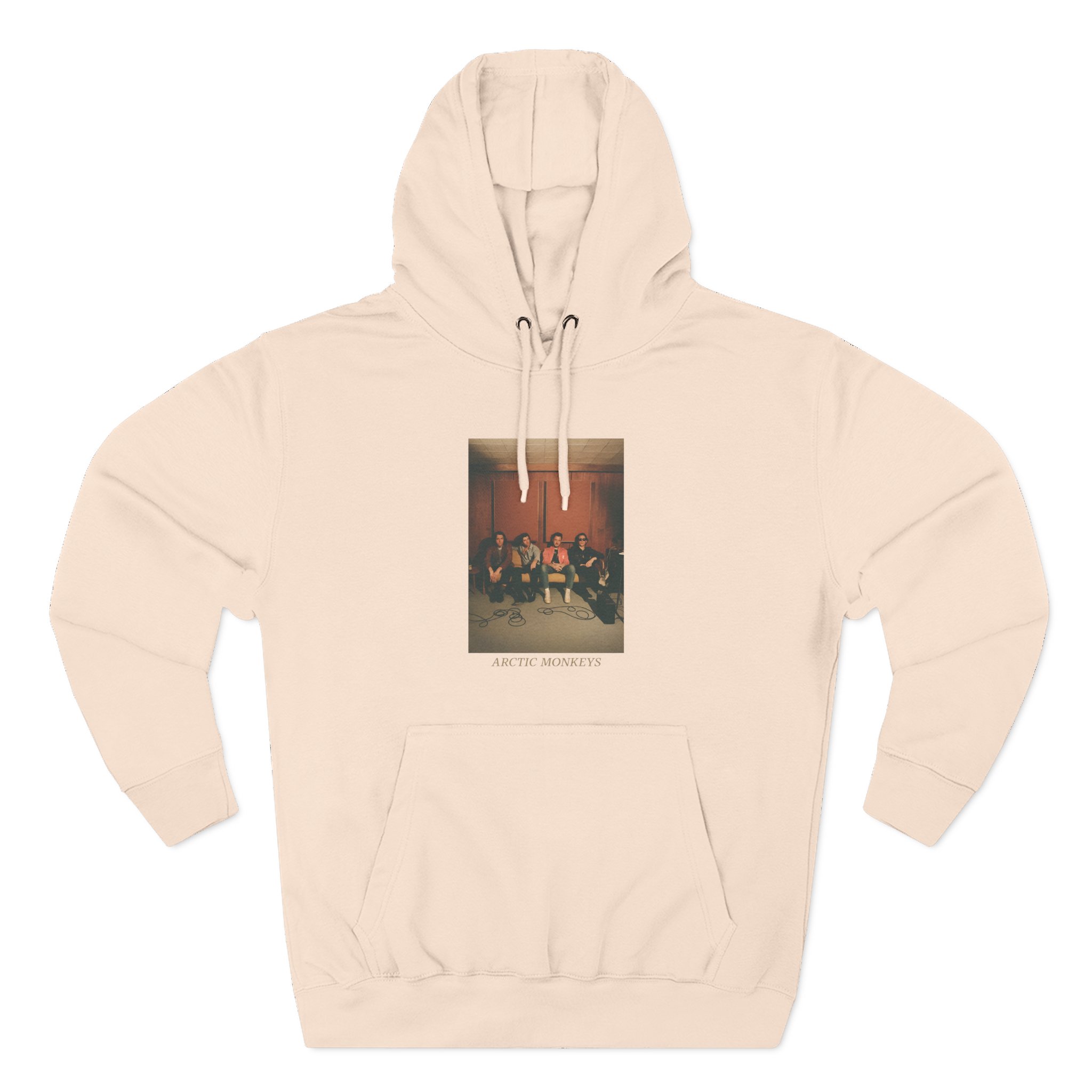 Arctic Monkeys Band Photo Three-Panel Fleece Hoodie