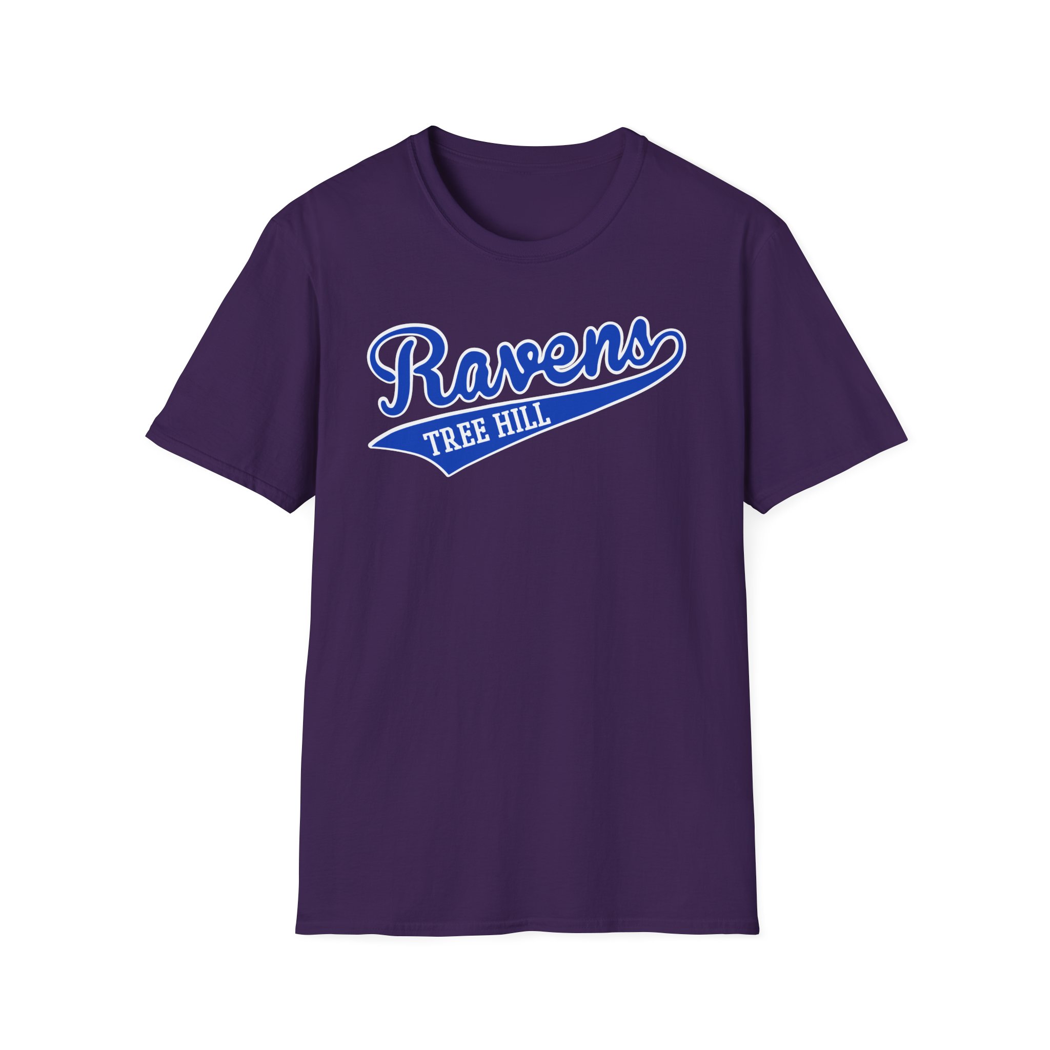 Tree Hill Ravens Swoosh Unisex Softstyle T-Shirt